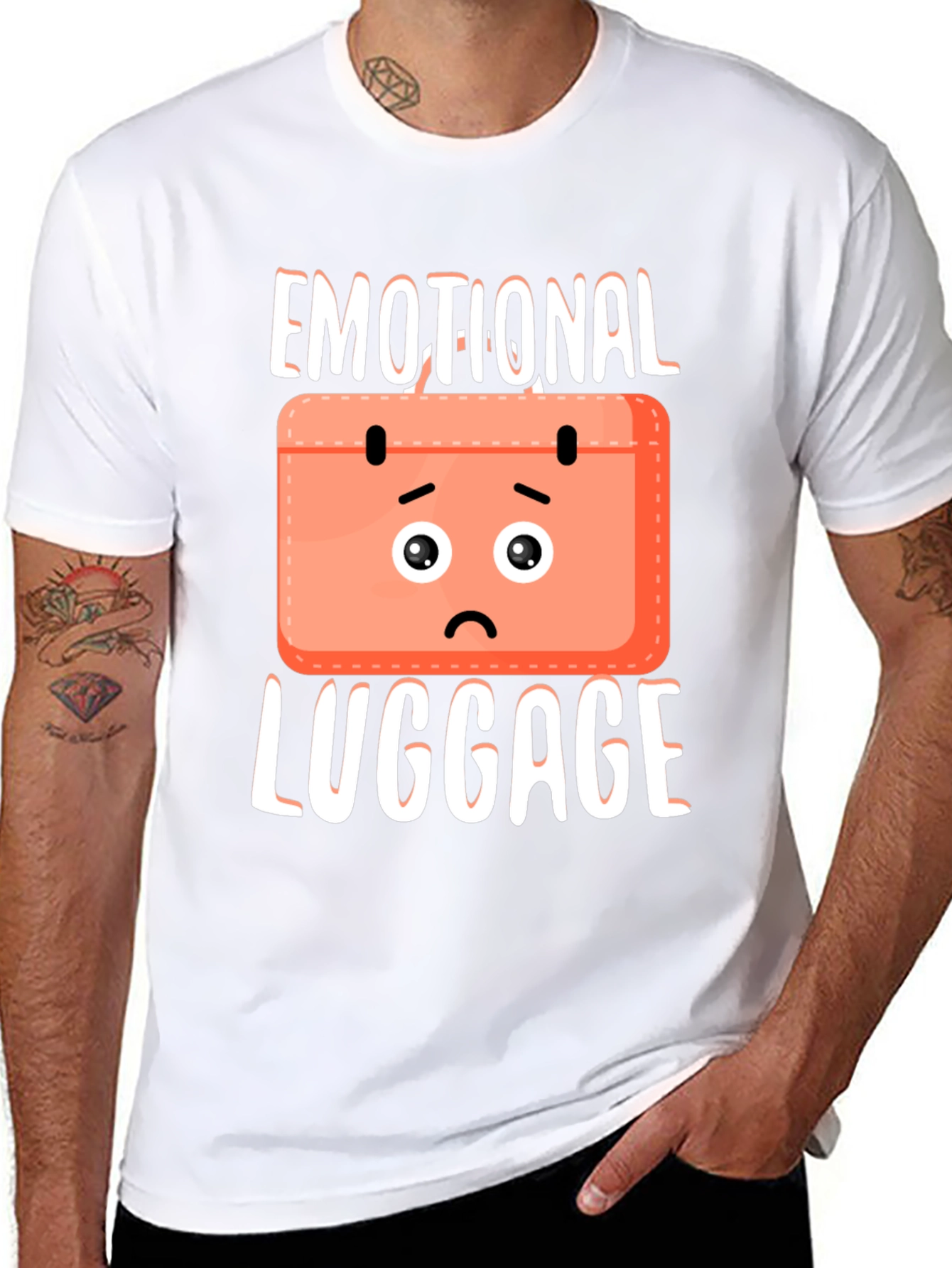 Emotional Baggage T-Shirt - Funny Novelty Tee
