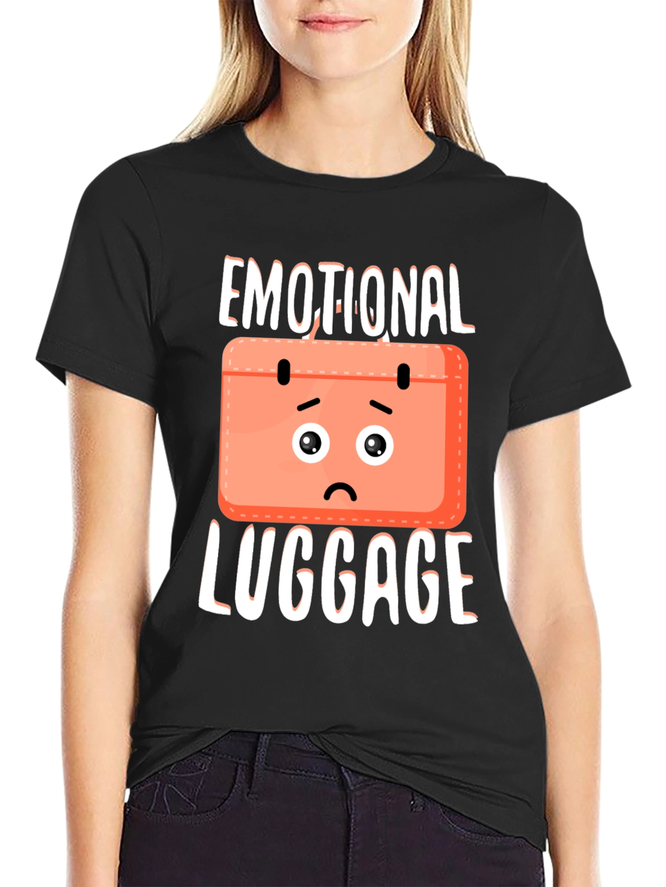 Emotional Baggage T-Shirt - Funny Novelty Tee