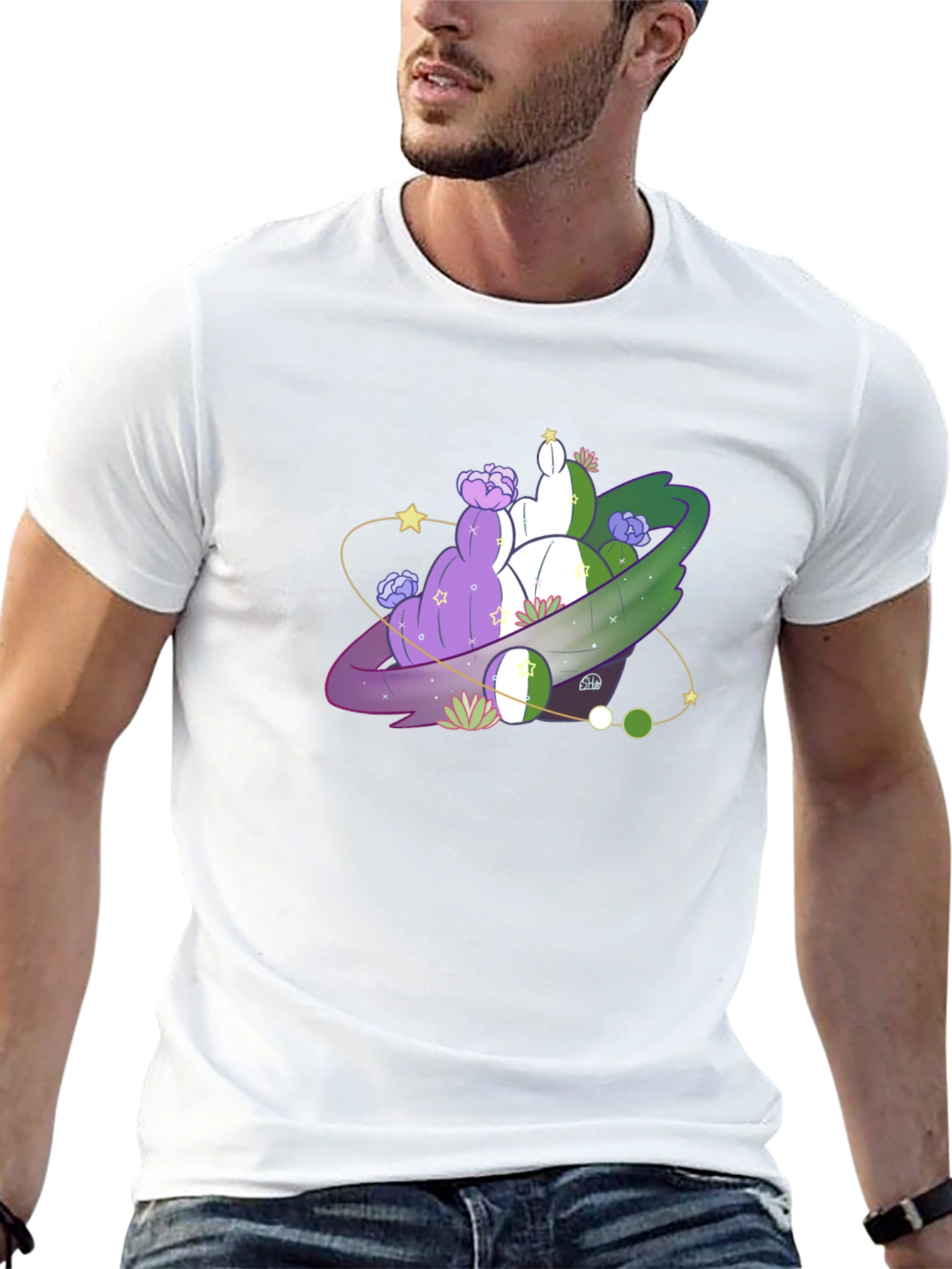 Cactus Planet Graphic Tee