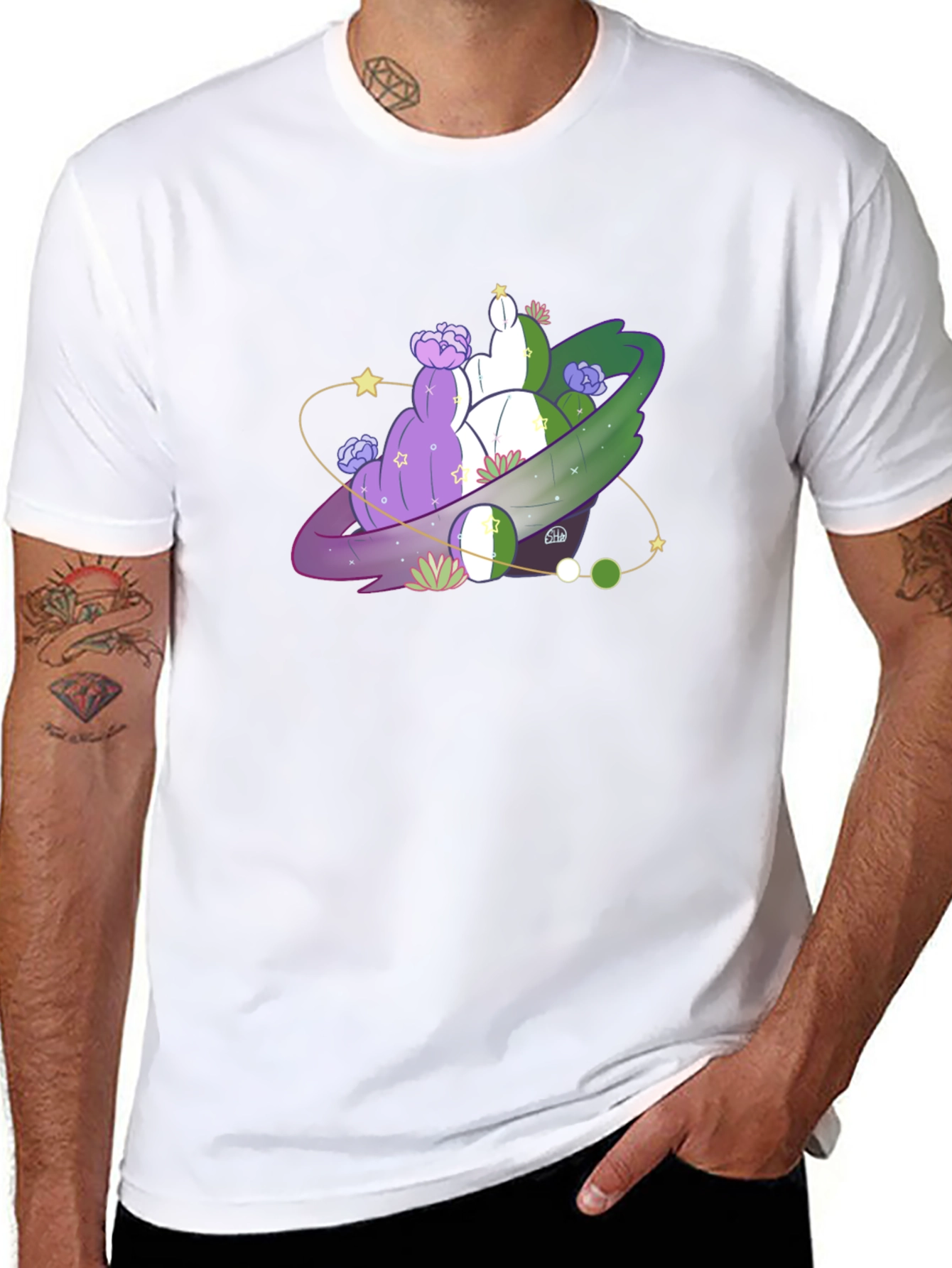 Cactus Planet Graphic Tee