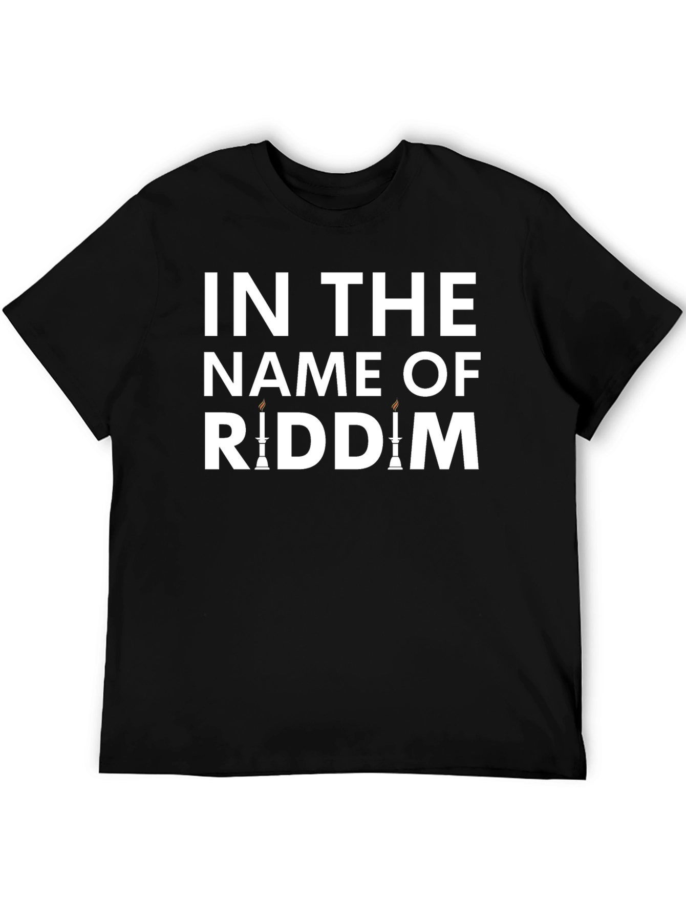 In The Name Of Riddim Black T-Shirt
