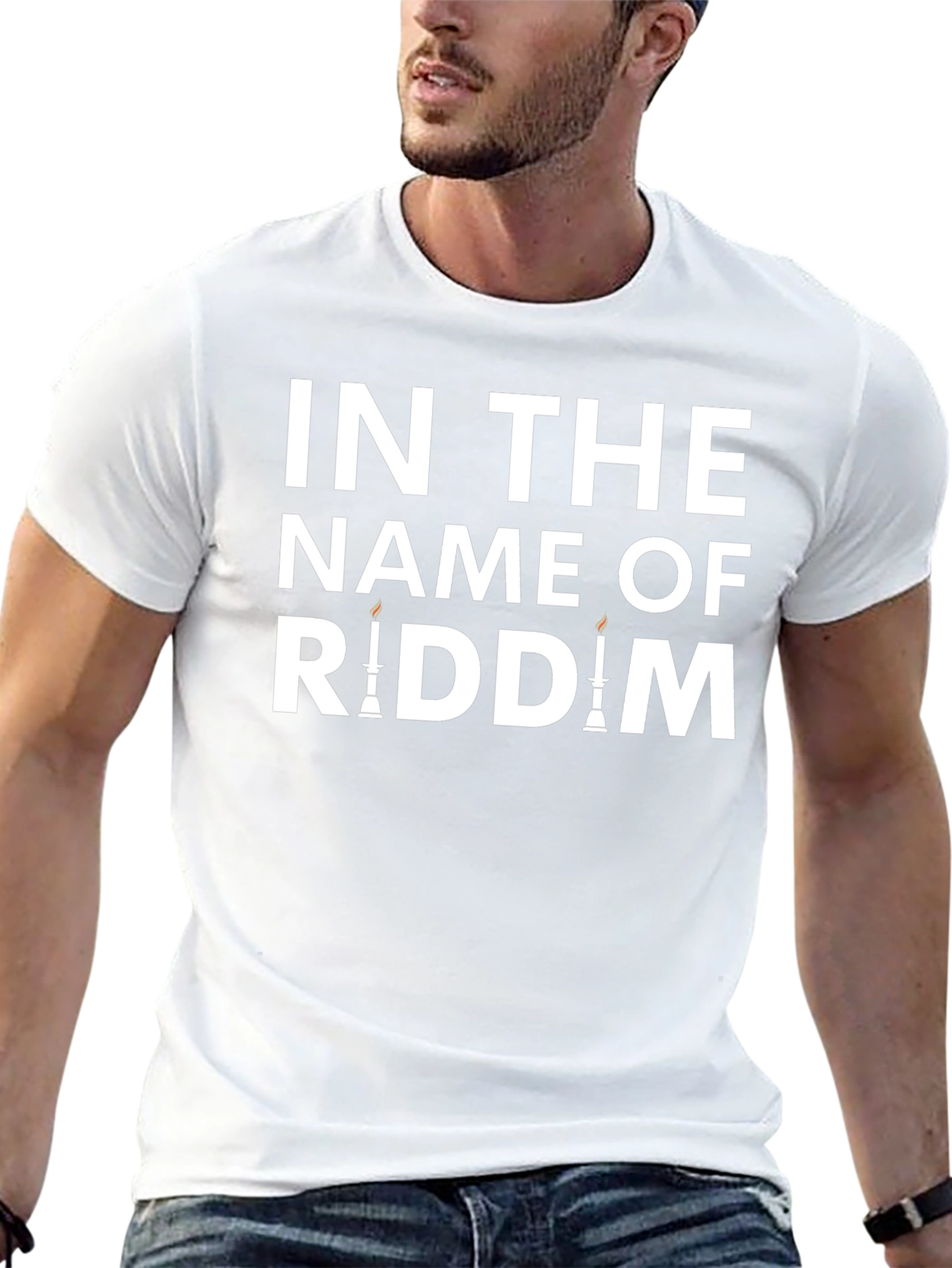 In The Name Of Riddim Black T-Shirt