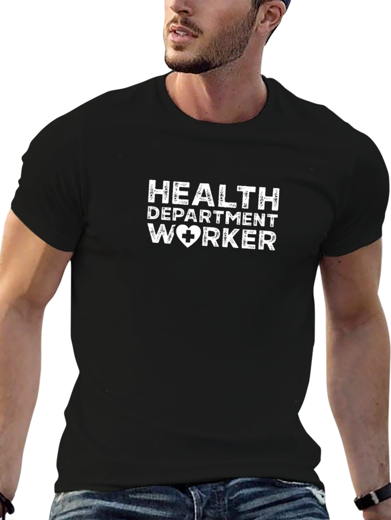 Health Department Worker Graphic Tee