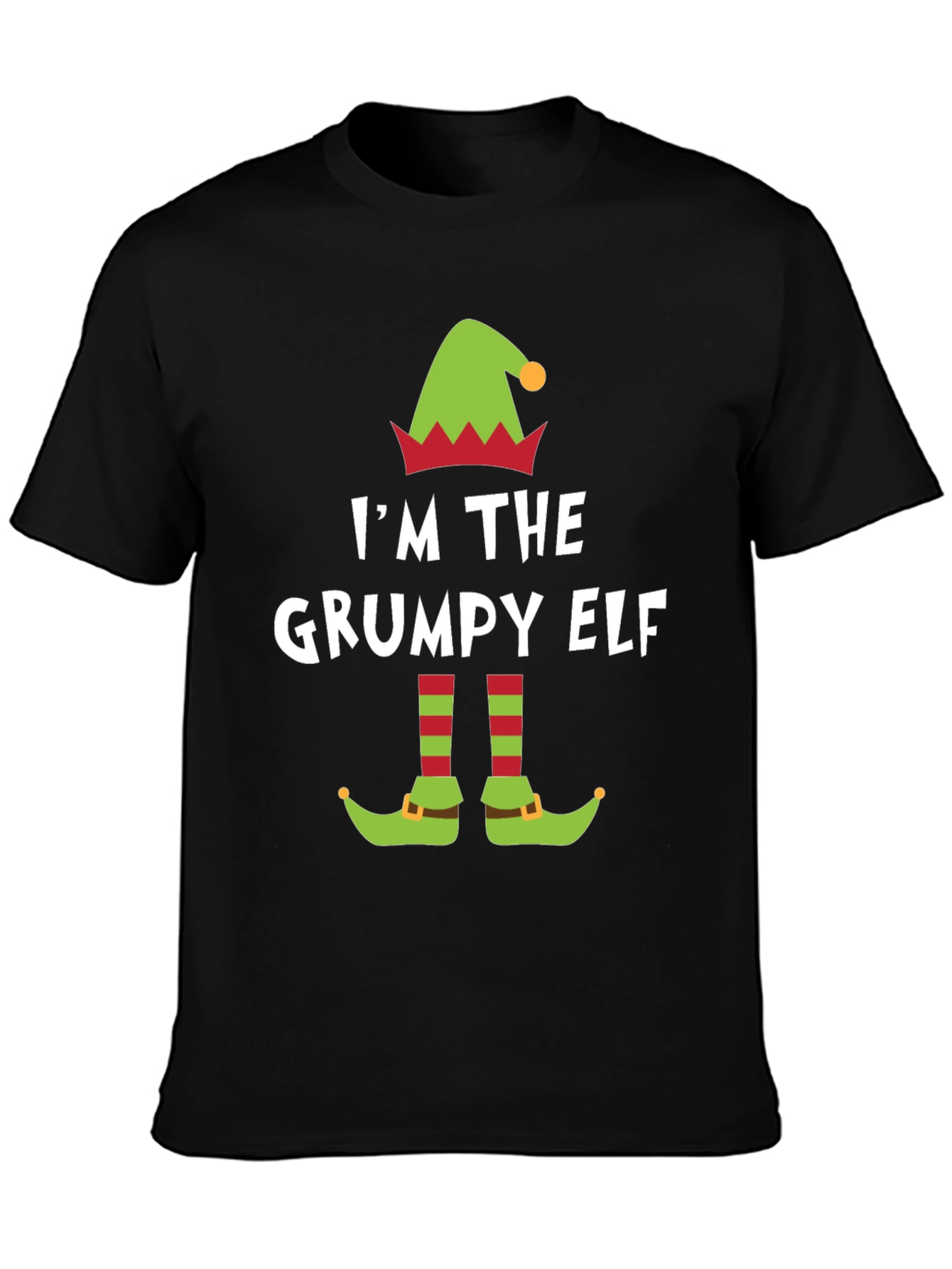 Grumpy Elf Christmas T-Shirt