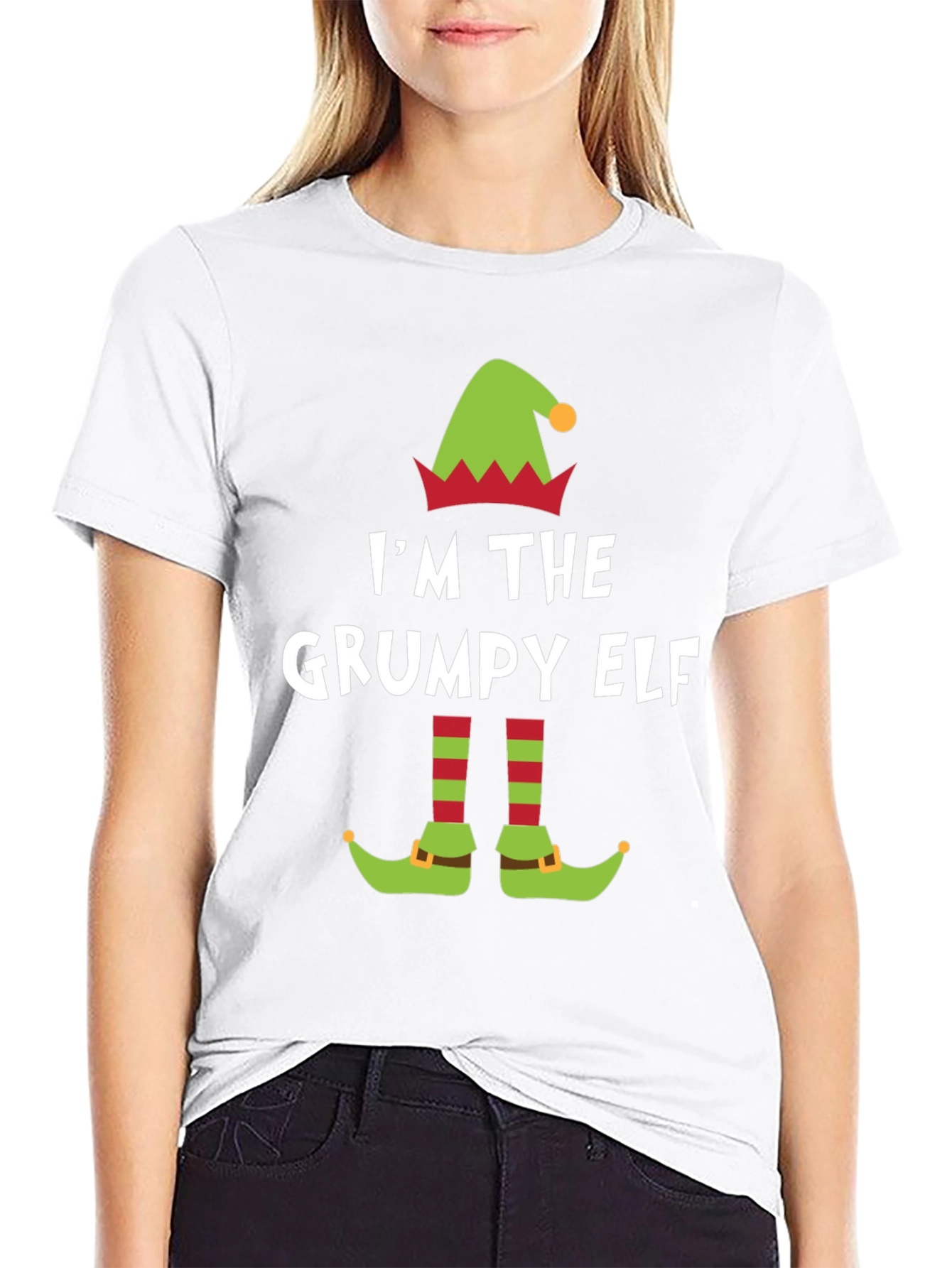 Grumpy Elf Christmas T-Shirt