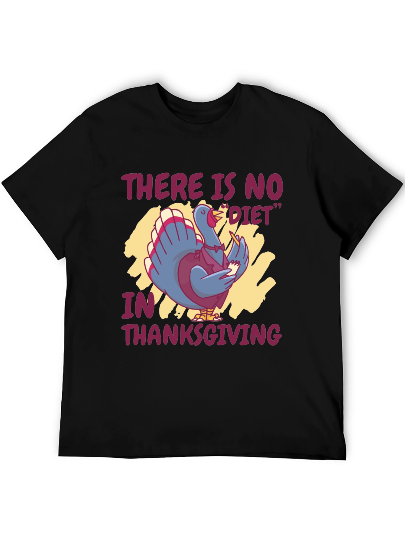 Thanksgiving Diet Turkey Graphic Tee