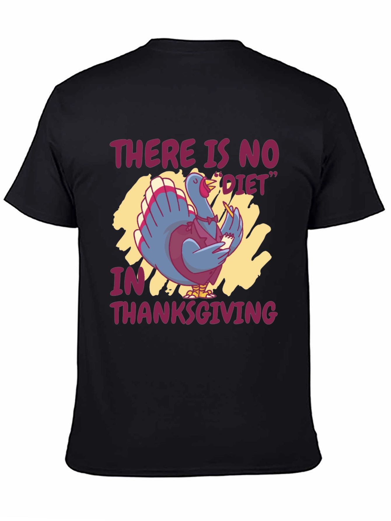 Thanksgiving Diet Turkey Graphic Tee
