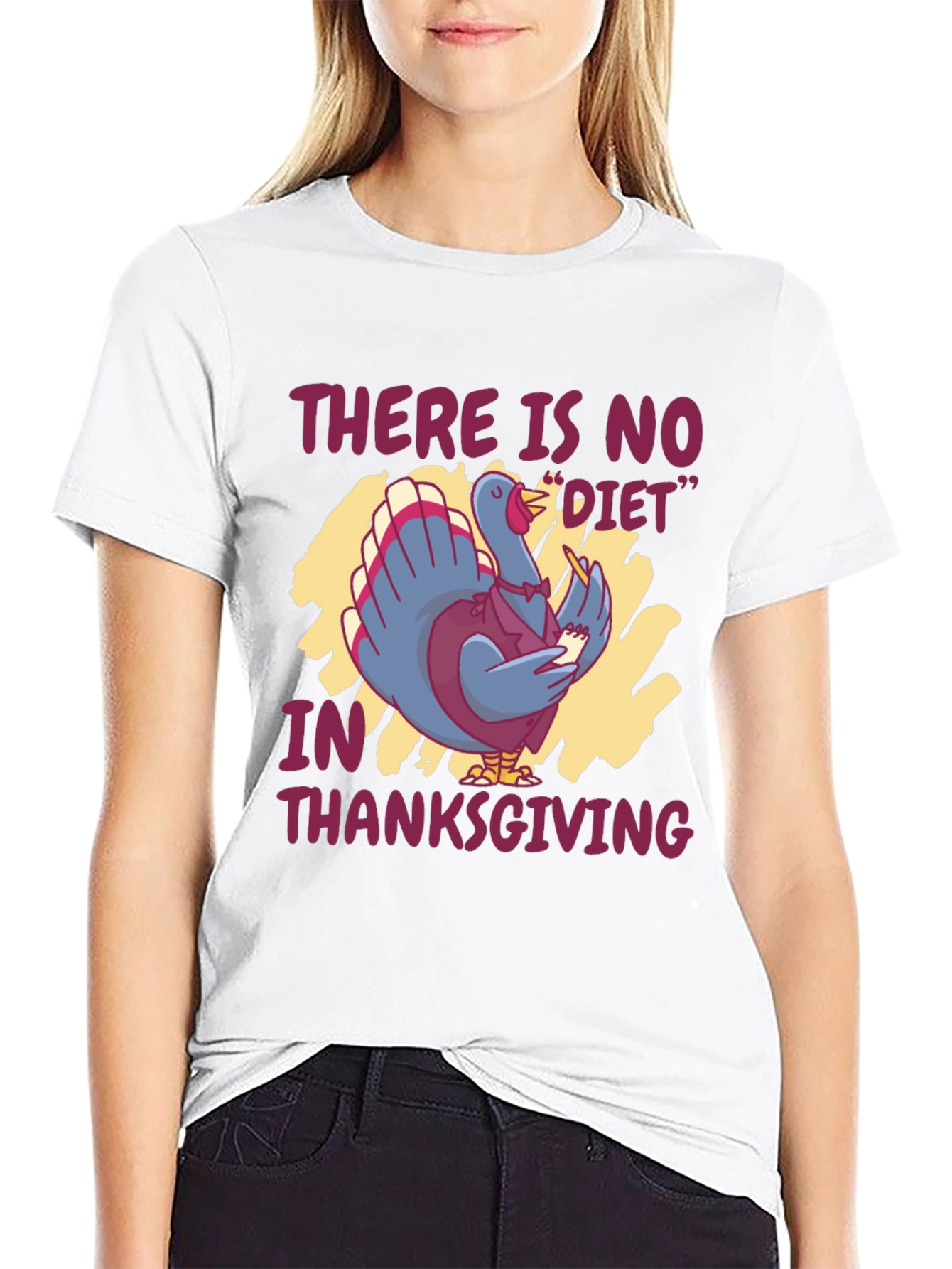 Thanksgiving Diet Turkey Graphic Tee