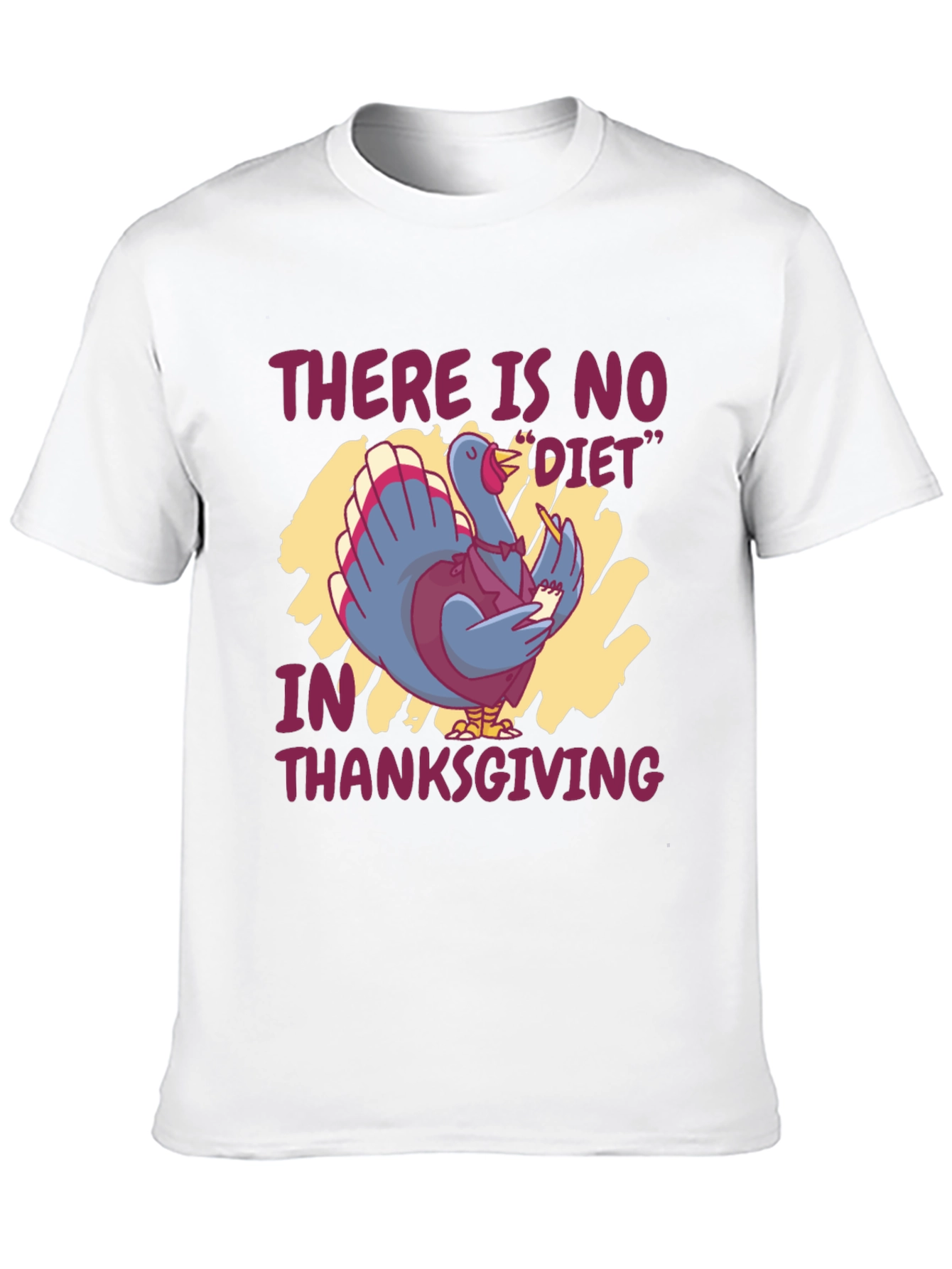 Thanksgiving Diet Turkey Graphic Tee