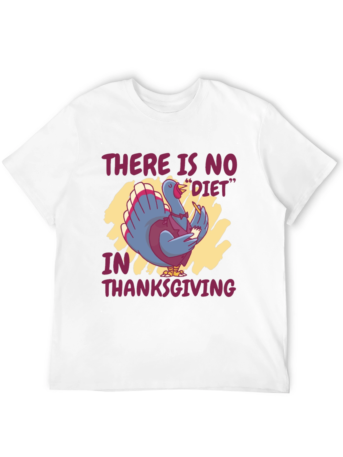 Thanksgiving Diet Turkey Graphic Tee