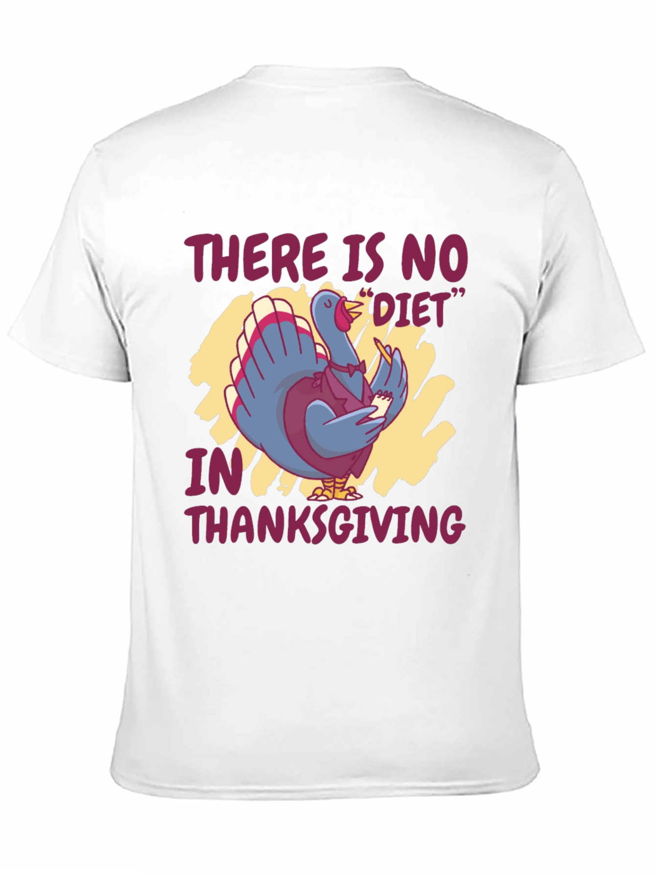Thanksgiving Diet Turkey Graphic Tee