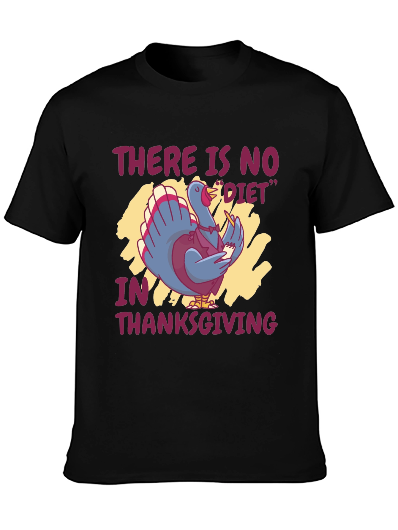 Thanksgiving Diet Turkey Graphic Tee