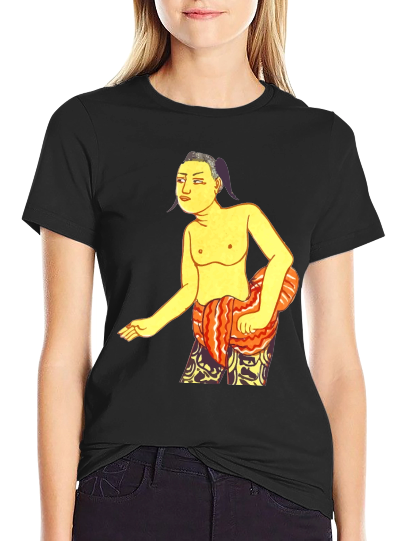 Novelty Graphic T-Shirt - Ancient Art