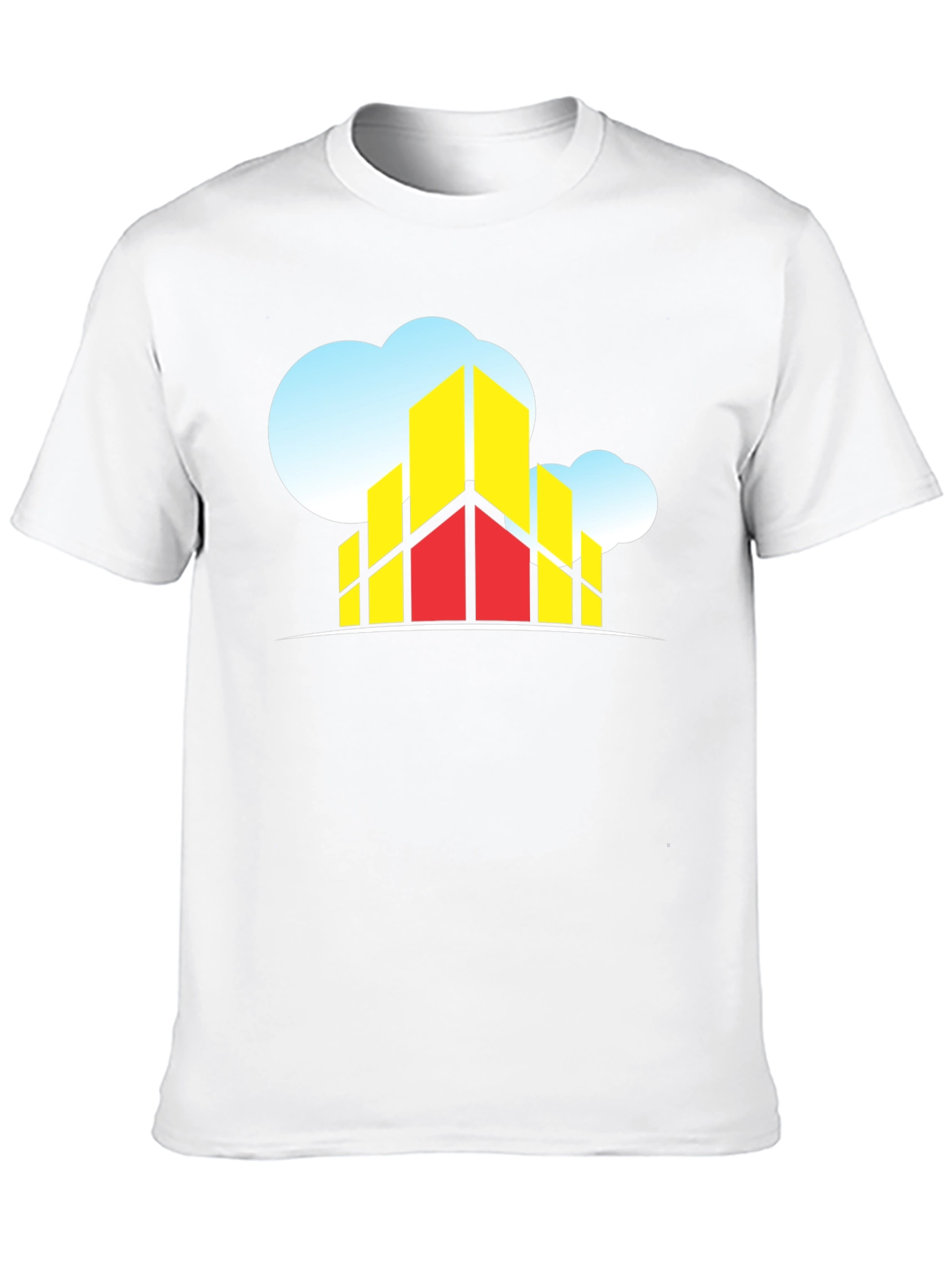 Modern Cityscape Graphic Tee - Urban Style