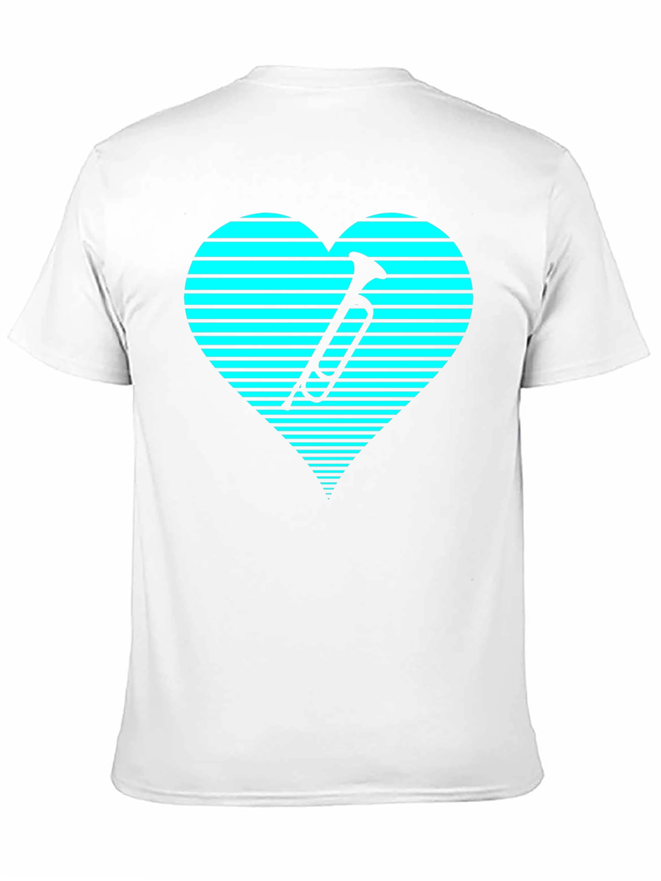 Trumpet Heartbeat T-Shirt - Unique Music Lover Gift