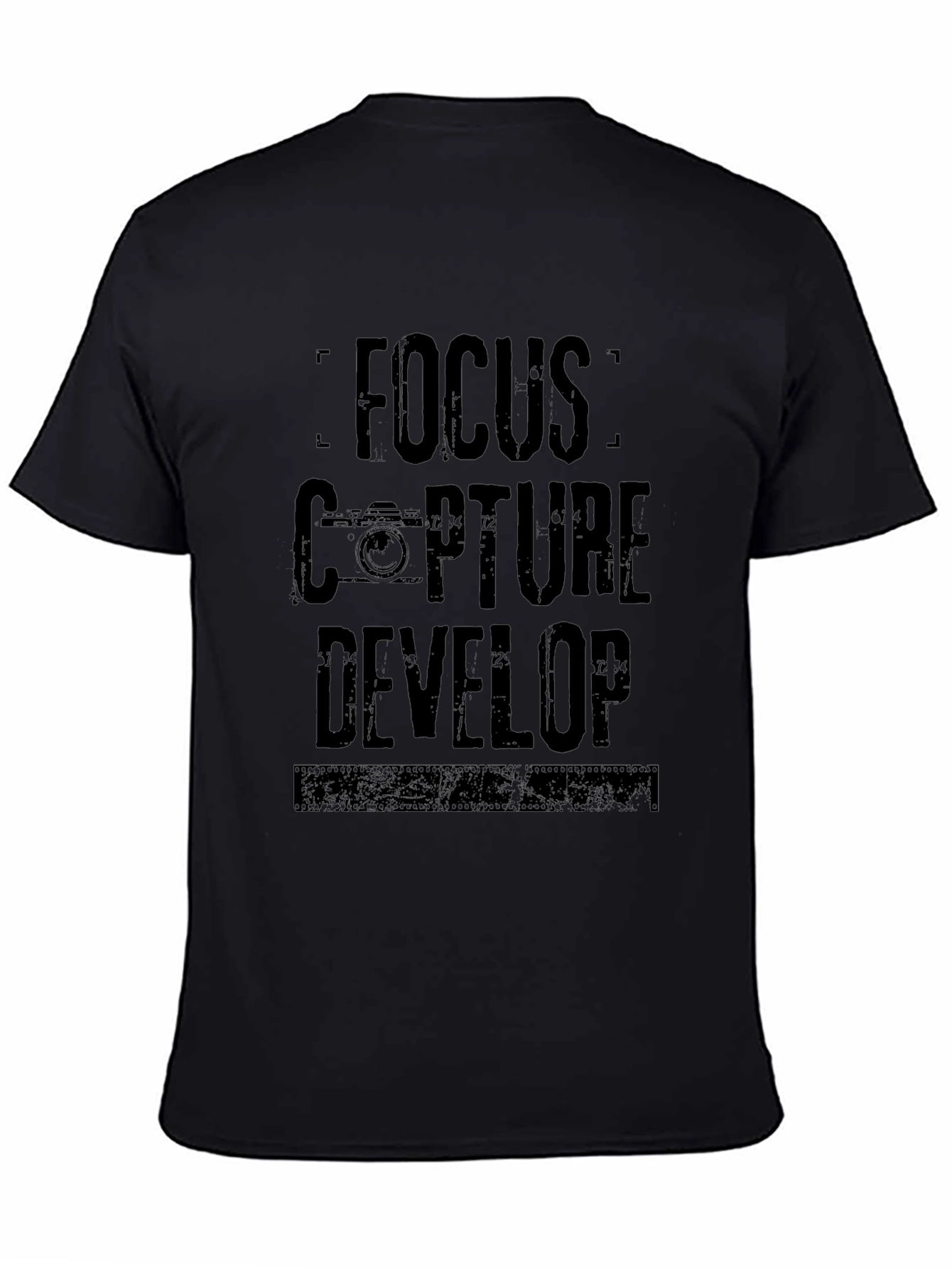 Focus Capture Develop Photographer T-Shirt