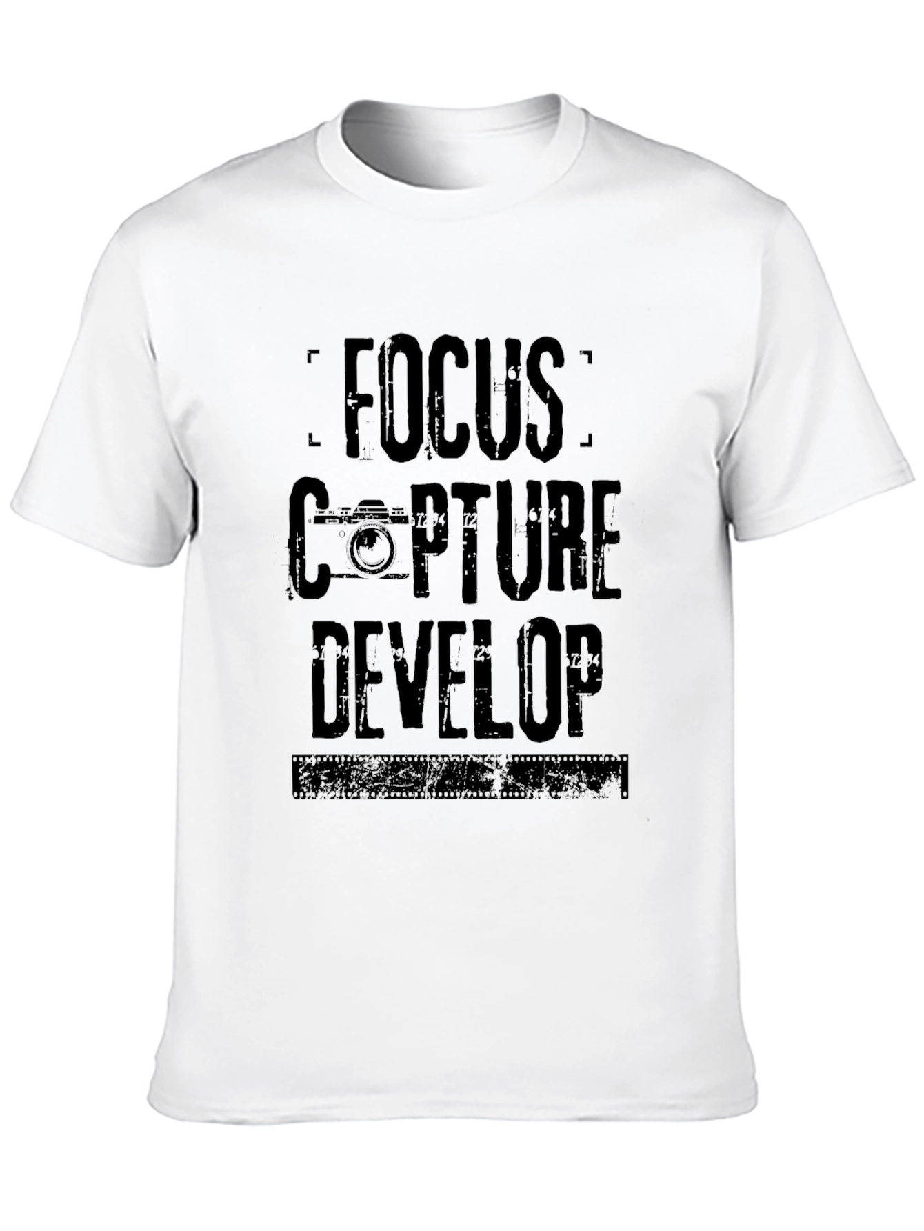 Focus Capture Develop Photographer T-Shirt
