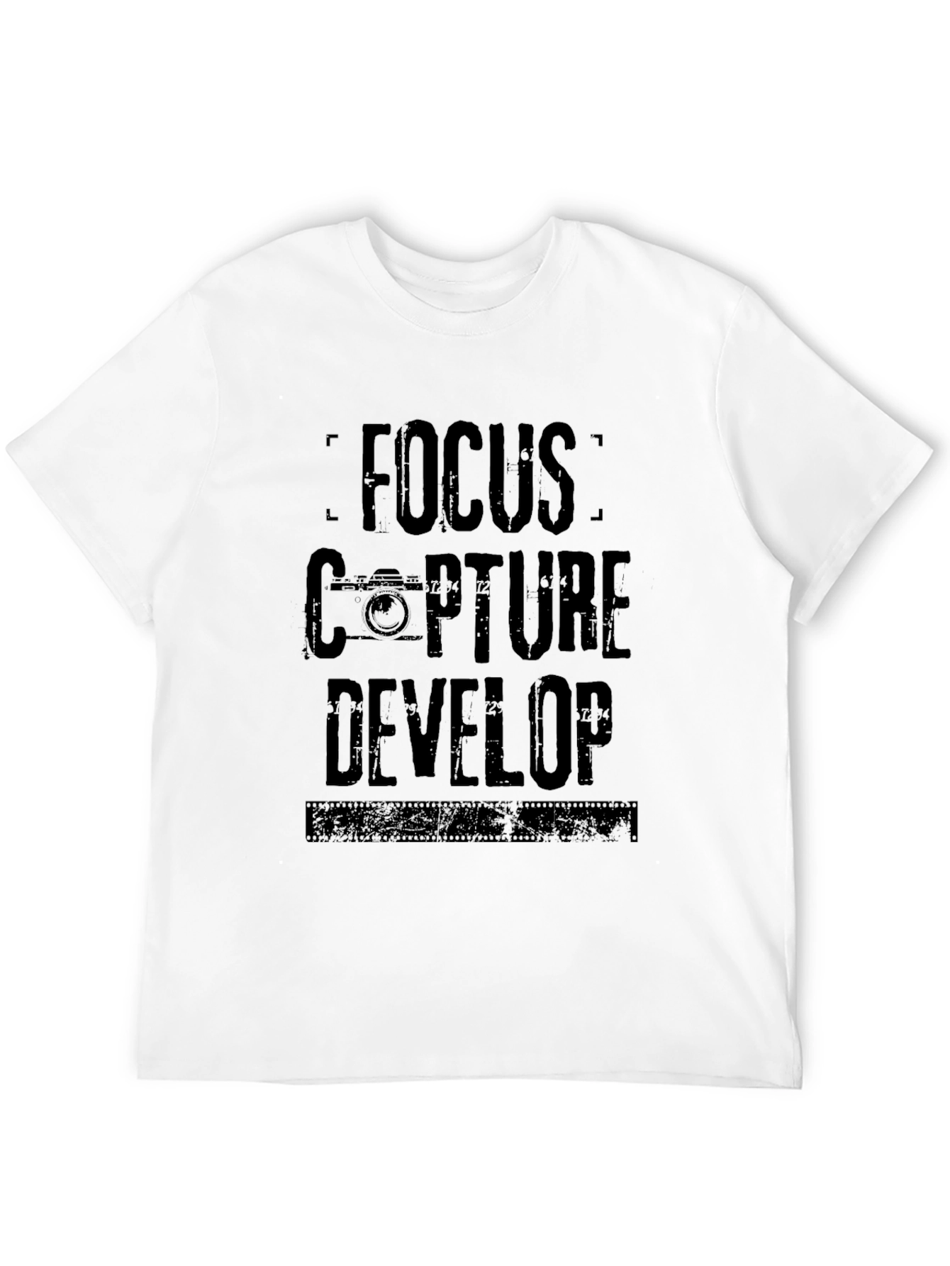 Focus Capture Develop Photographer T-Shirt