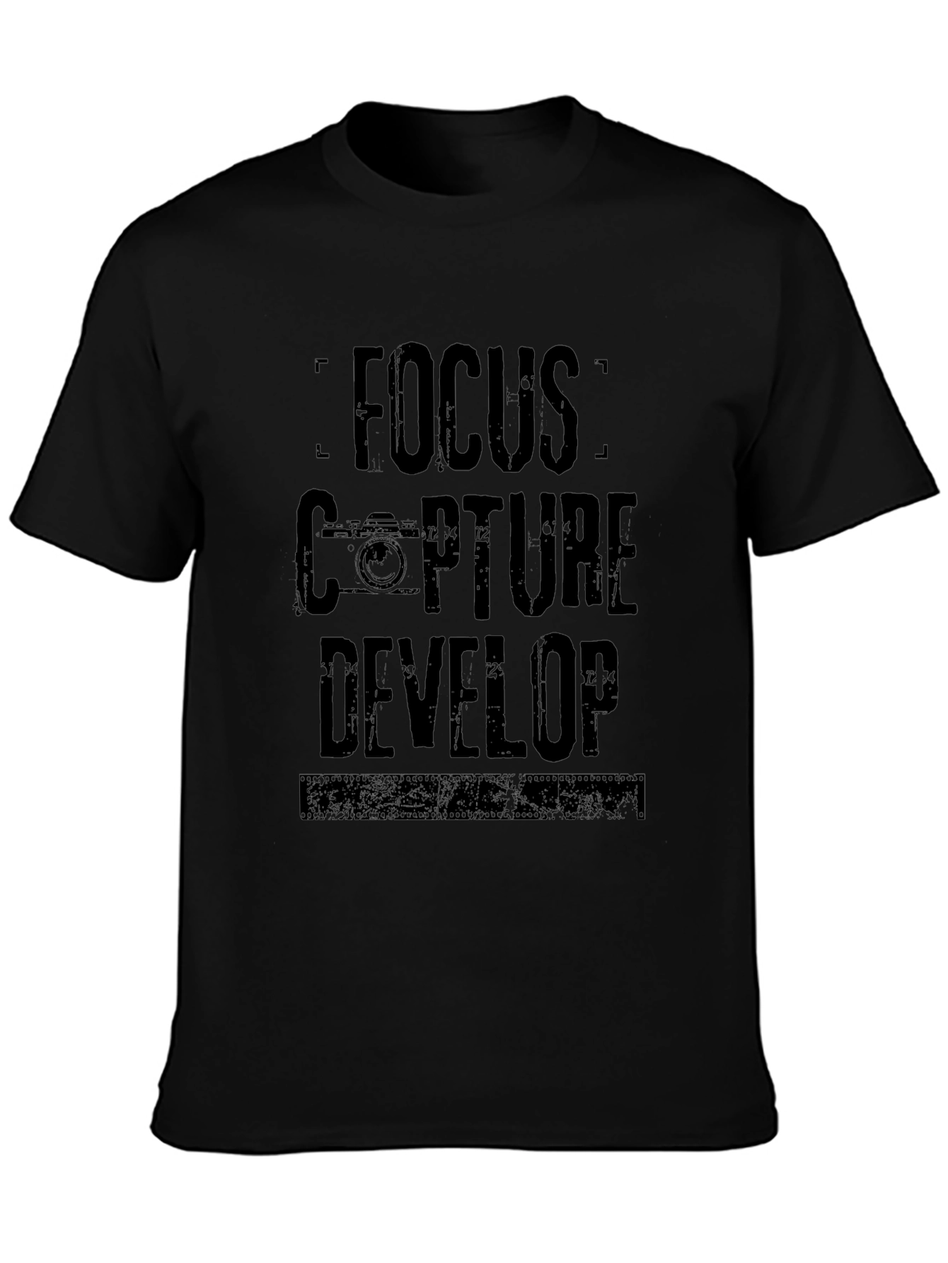 Focus Capture Develop Photographer T-Shirt
