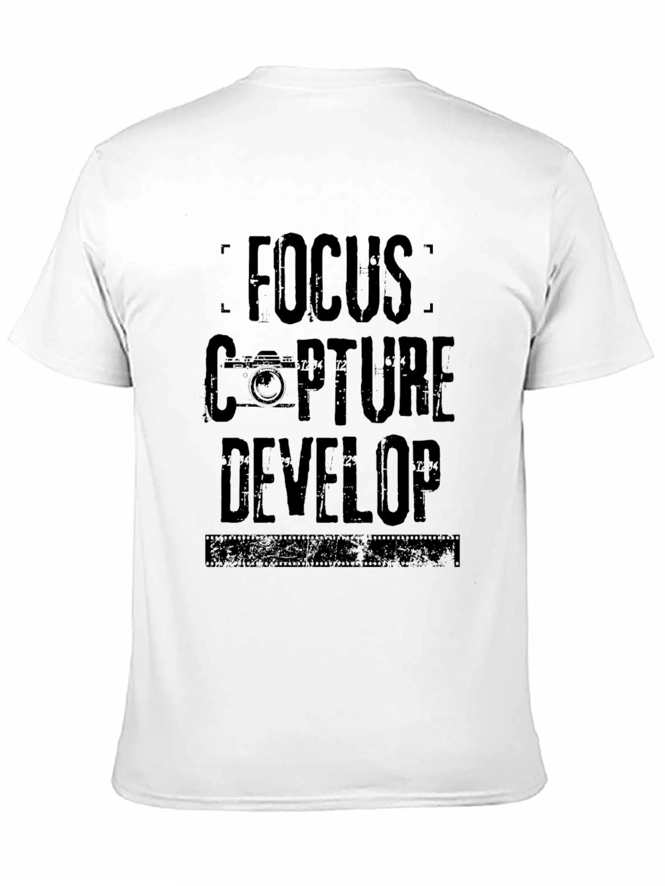 Focus Capture Develop Photographer T-Shirt