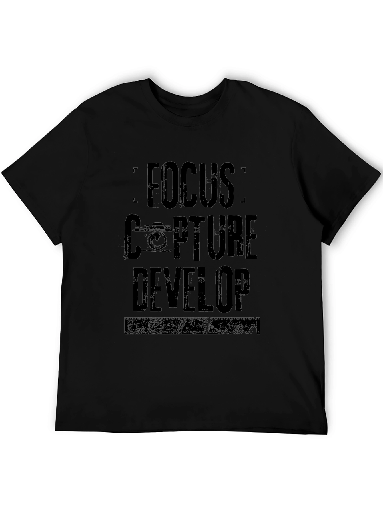 Focus Capture Develop Photographer T-Shirt
