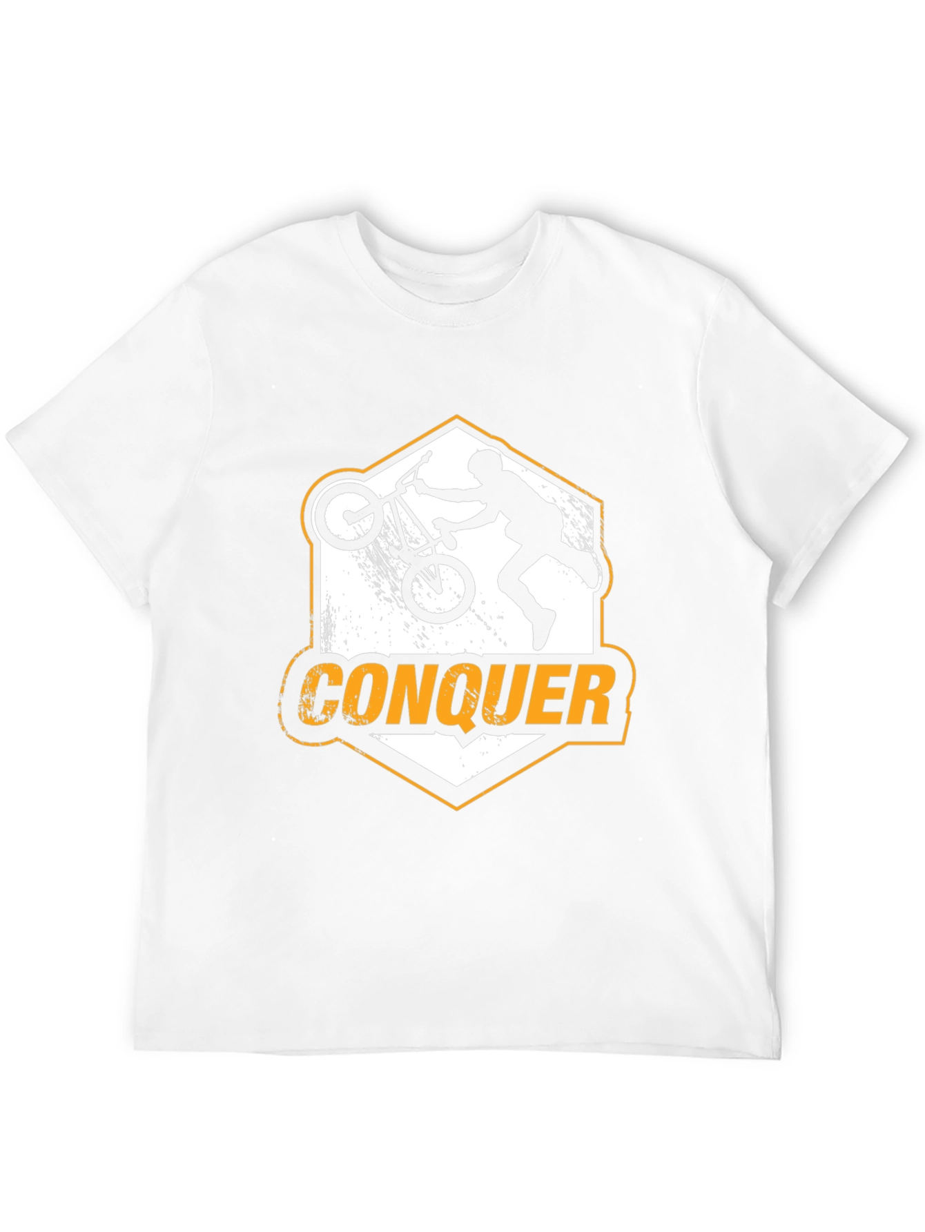 BMX Conquer T-Shirt - Black Graphic Tee