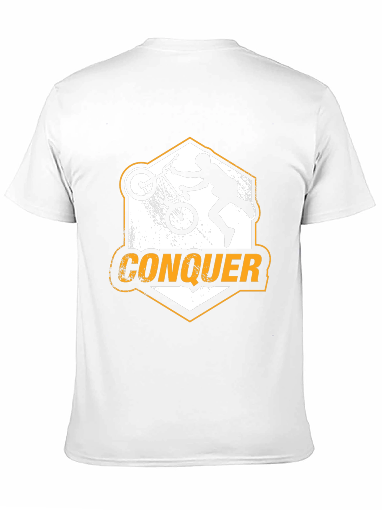 BMX Conquer T-Shirt - Black Graphic Tee