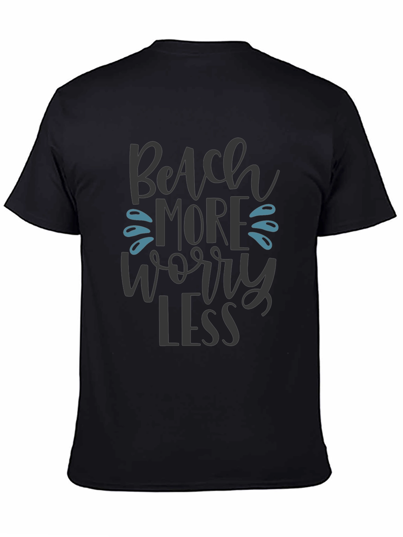 Beach More Worry Less Graphic Tee