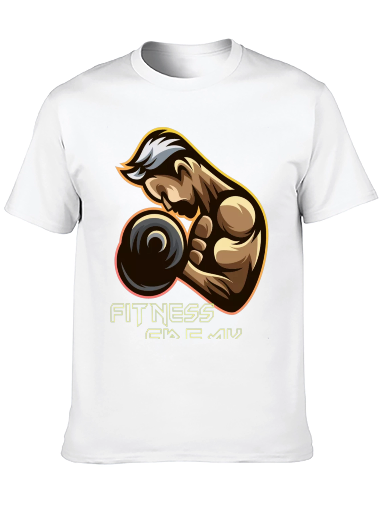 Fitness Academy Graphic Tee - Black T-Shirt