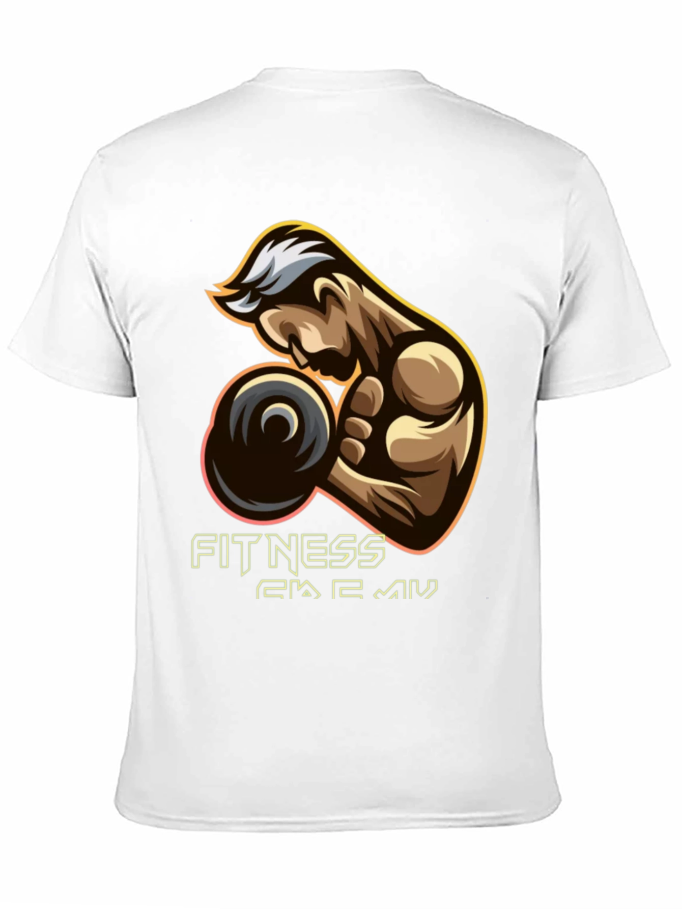 Fitness Academy Graphic Tee - Black T-Shirt