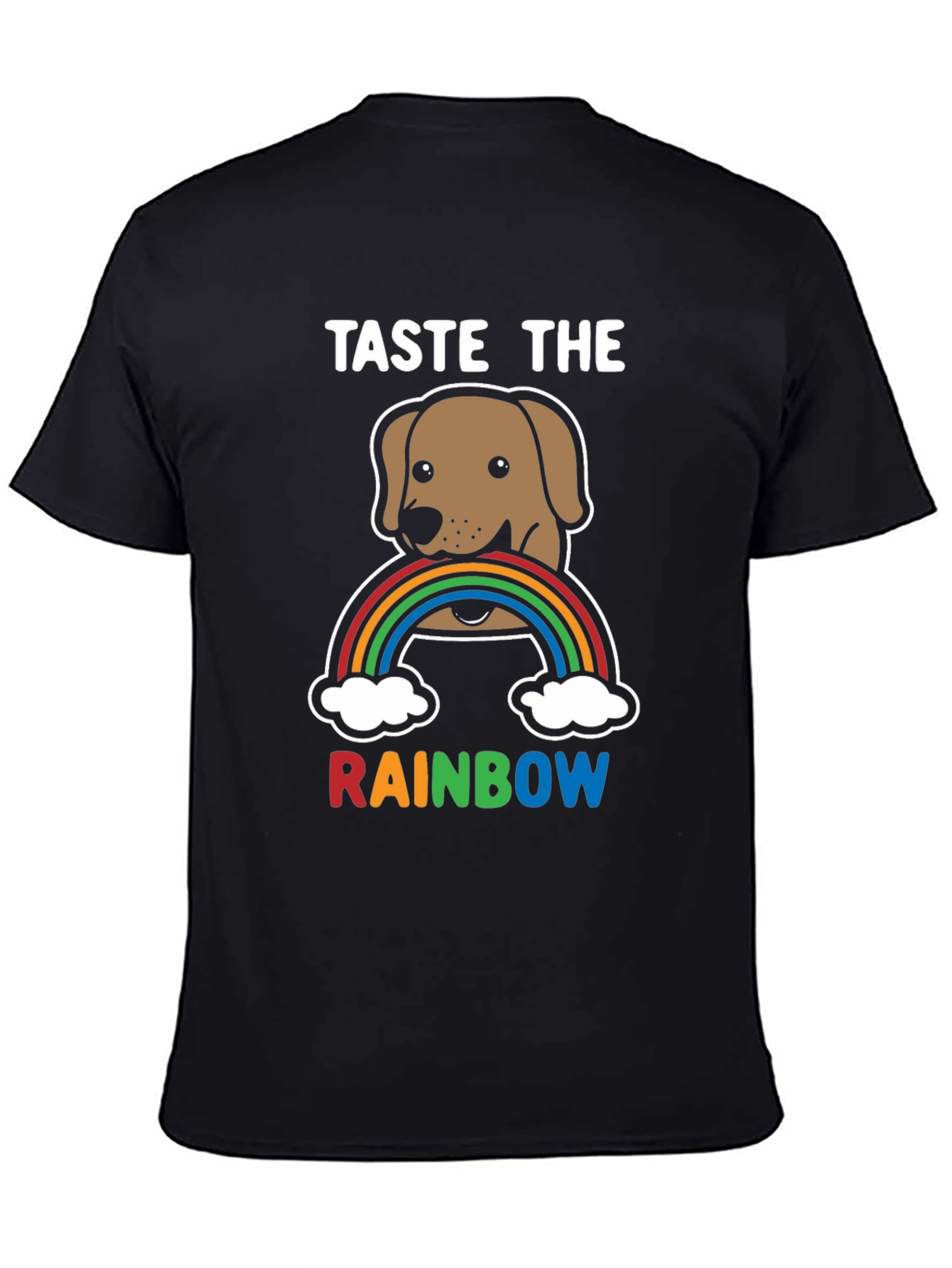 Taste the Rainbow Dog T-Shirt