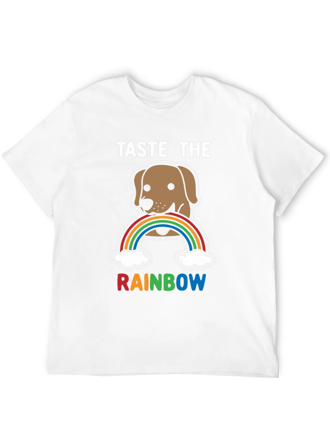 Taste the Rainbow Dog T-Shirt