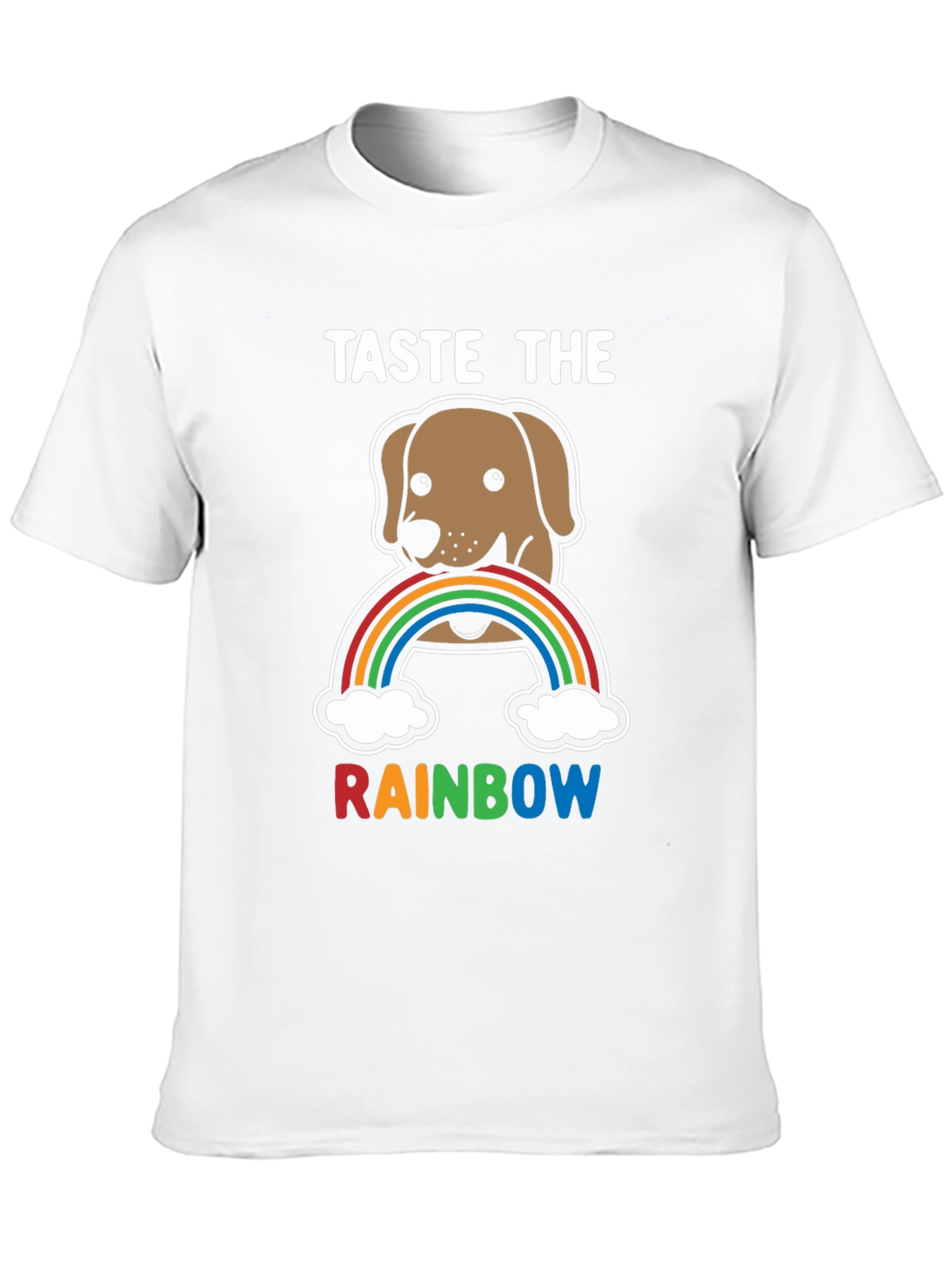 Taste the Rainbow Dog T-Shirt