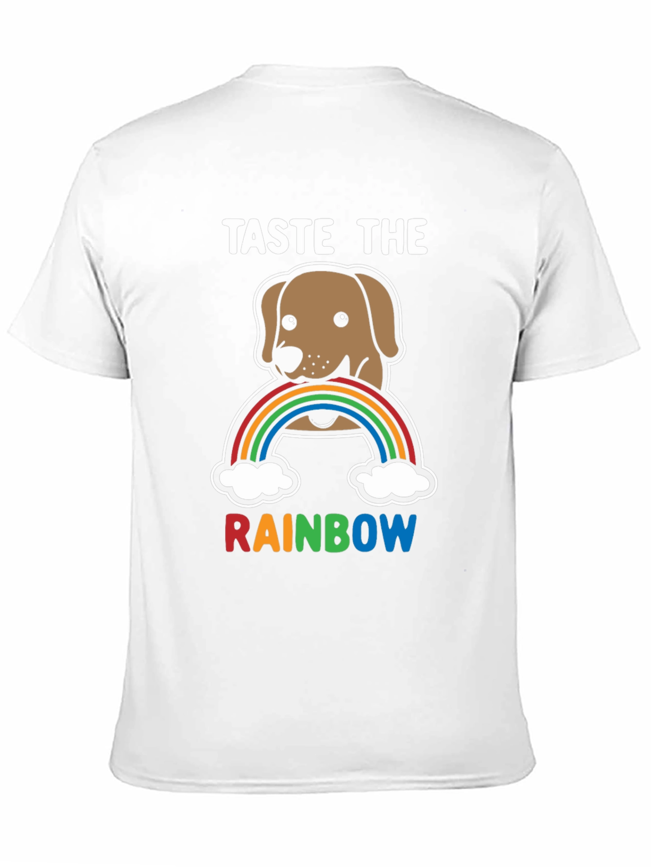 Taste the Rainbow Dog T-Shirt