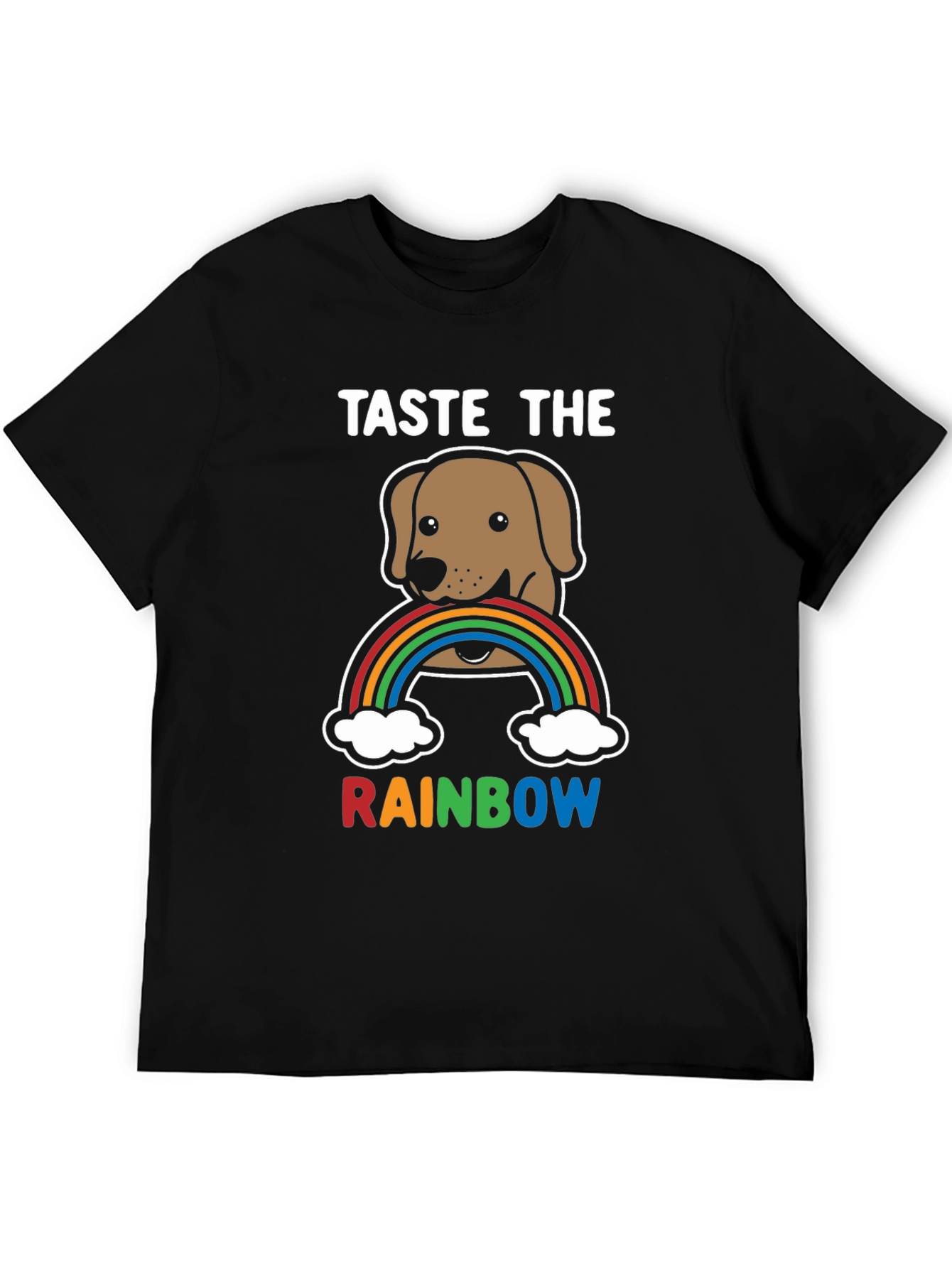 Taste the Rainbow Dog T-Shirt
