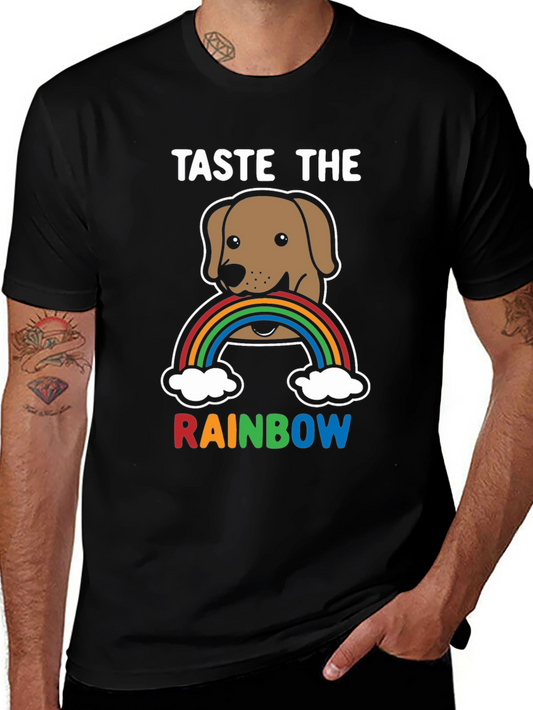 Taste the Rainbow Dog T-Shirt