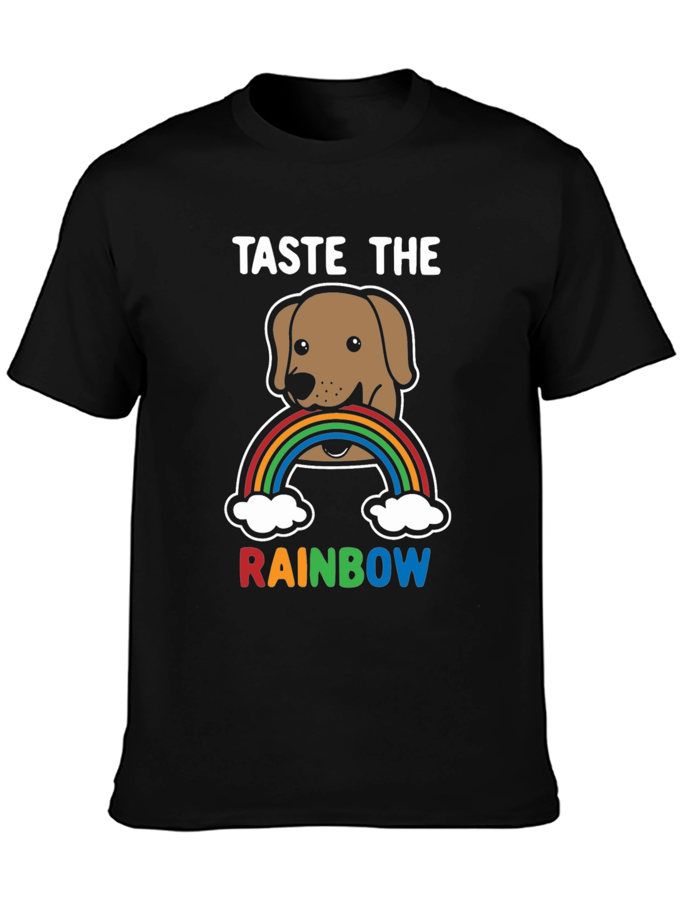 Taste the Rainbow Dog T-Shirt