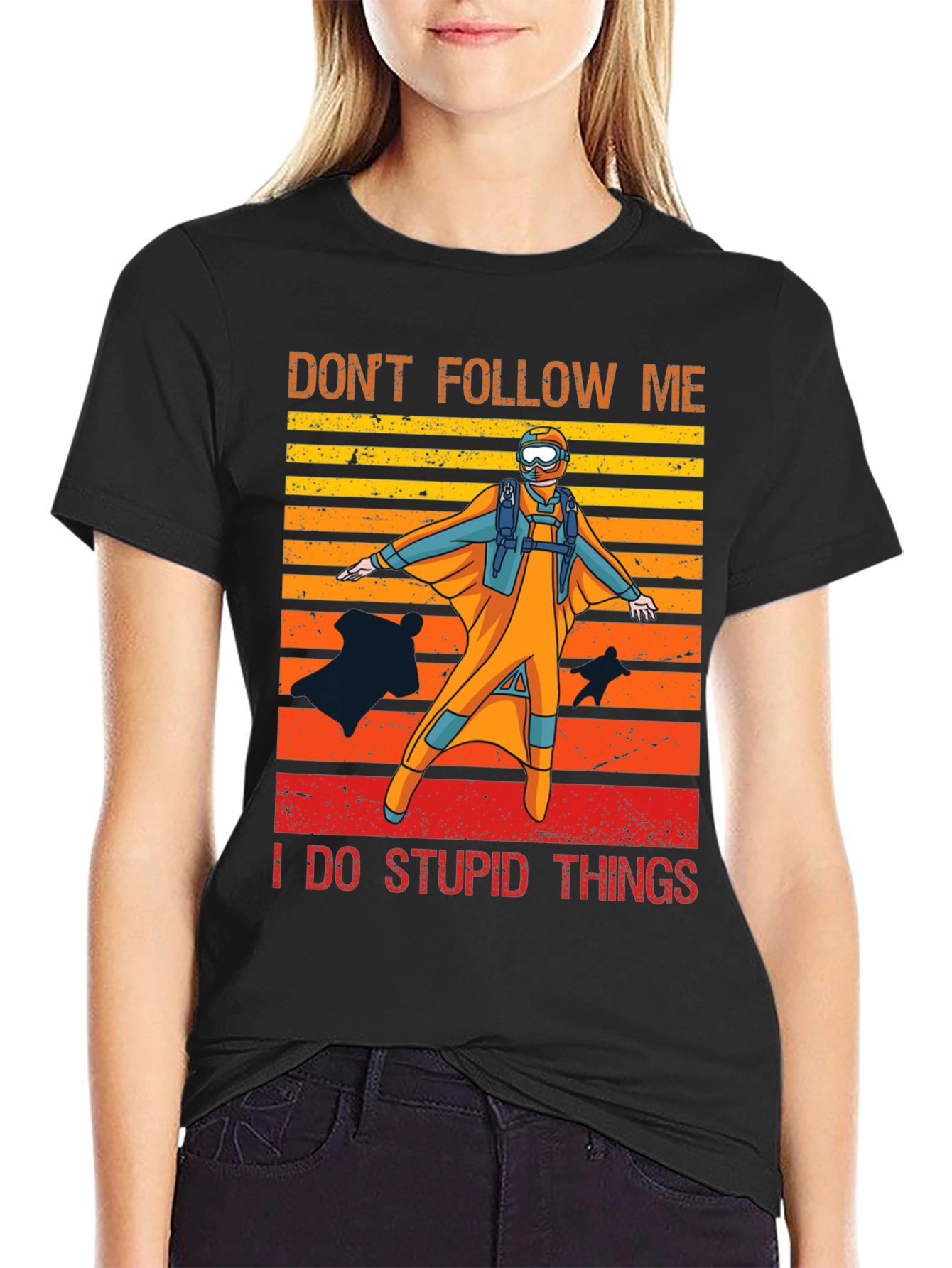 Dont Follow Me Parachute T-Shirt