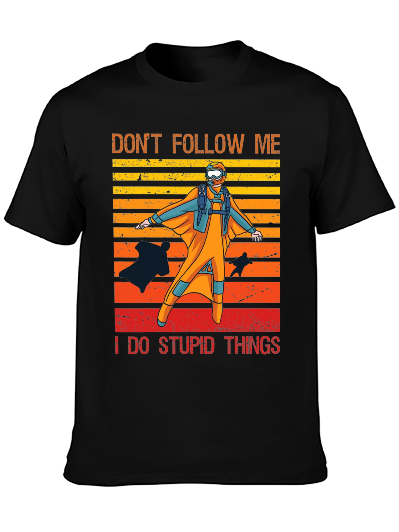 Dont Follow Me Parachute T-Shirt