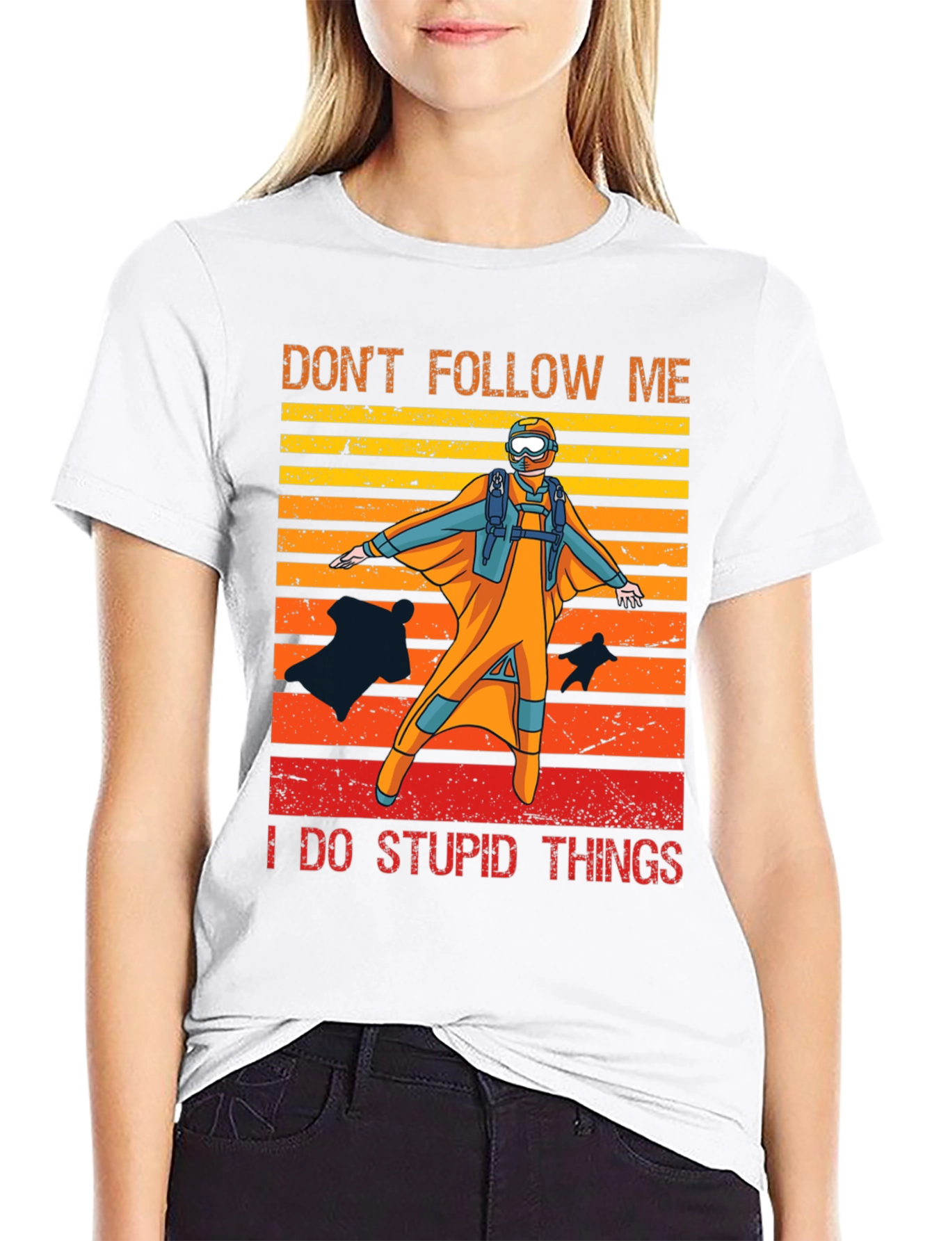 Dont Follow Me Parachute T-Shirt