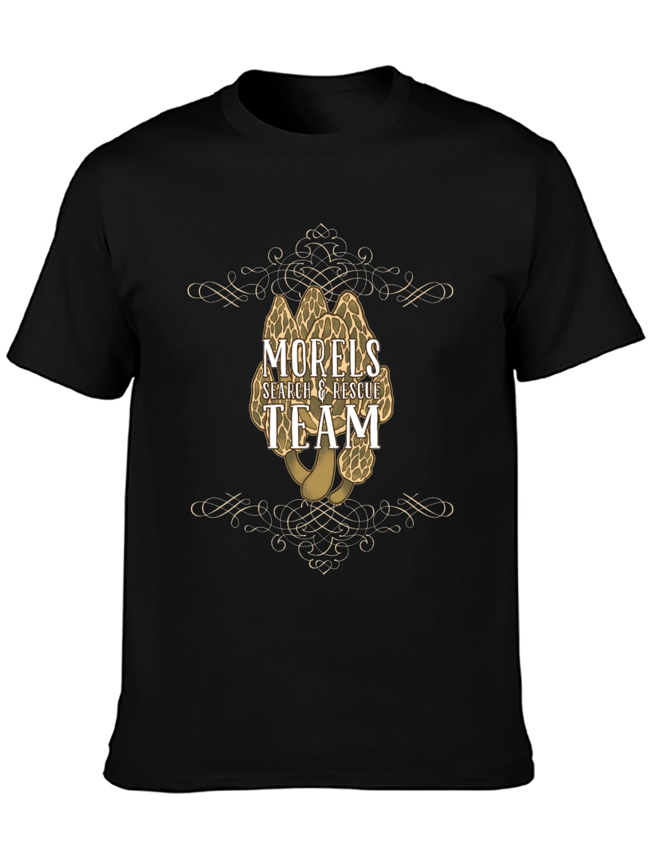 Morels Search & Rescue Team Graphic T-Shirt