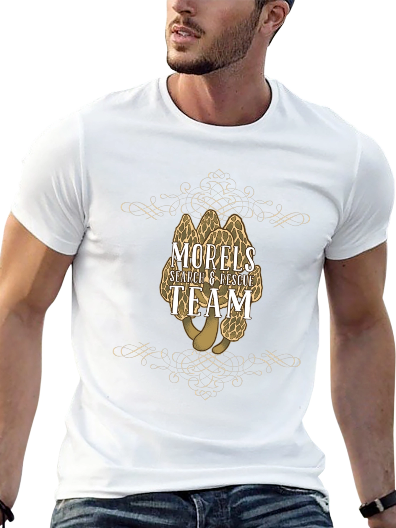 Morels Search & Rescue Team Graphic T-Shirt
