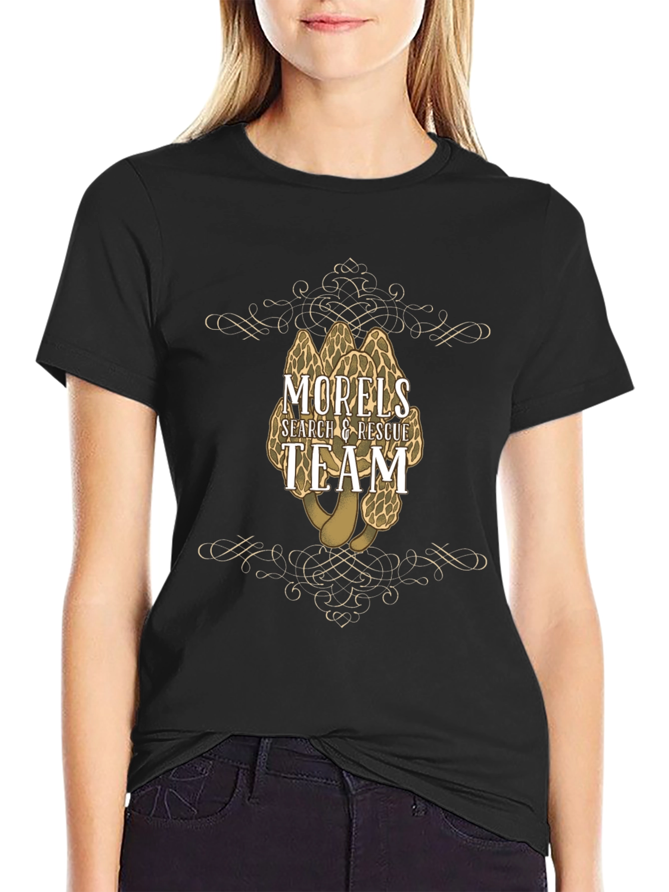 Morels Search & Rescue Team Graphic T-Shirt