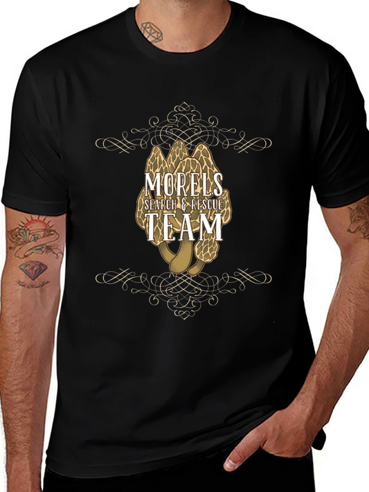 Morels Search & Rescue Team Graphic T-Shirt