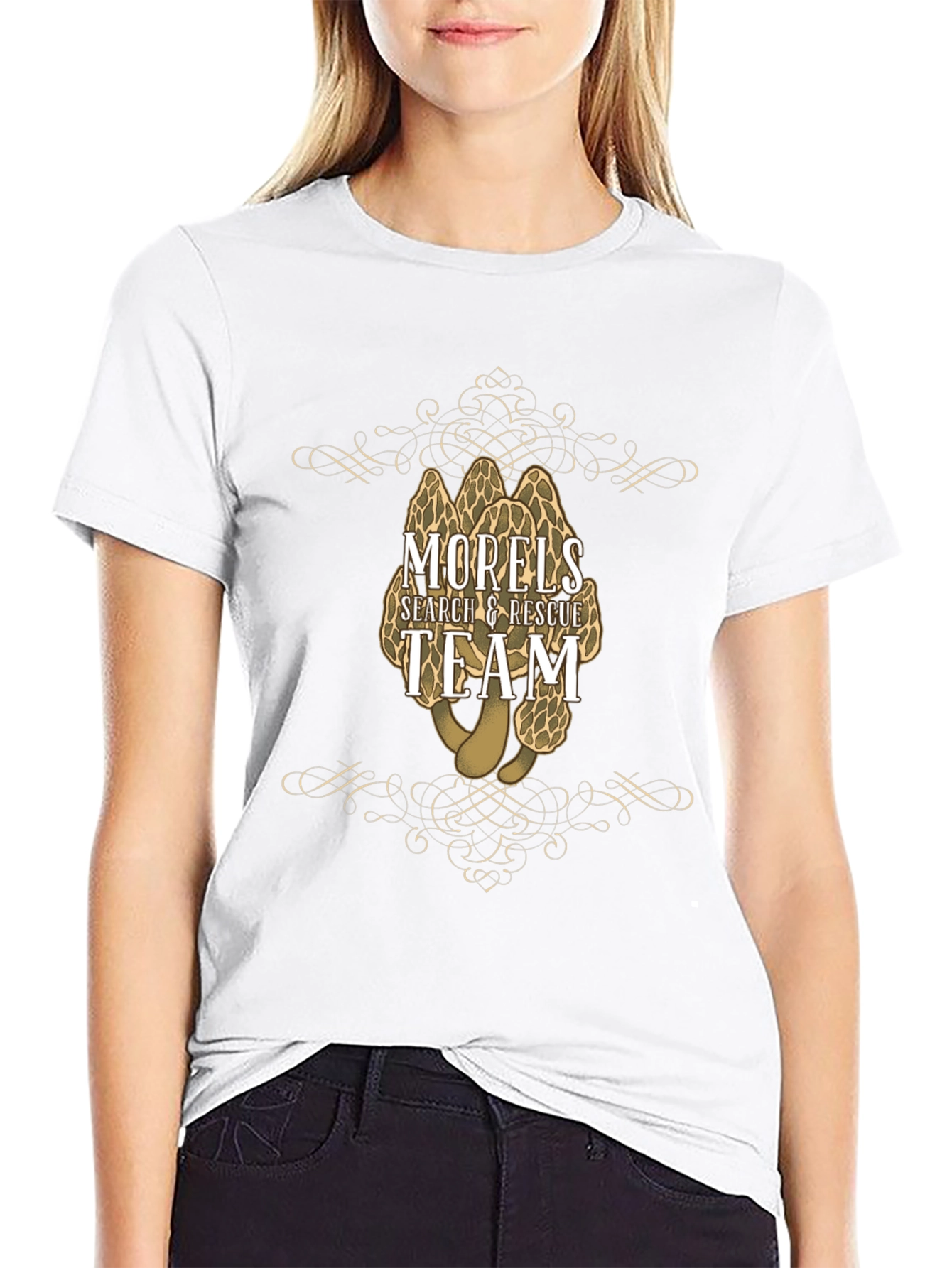 Morels Search & Rescue Team Graphic T-Shirt