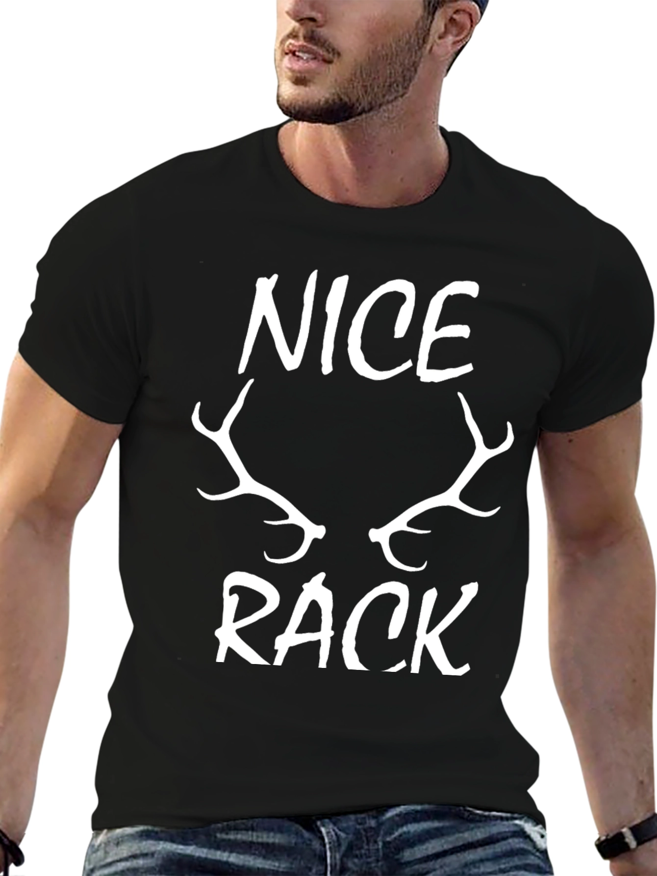 Nice Rack Antler Graphic Tee