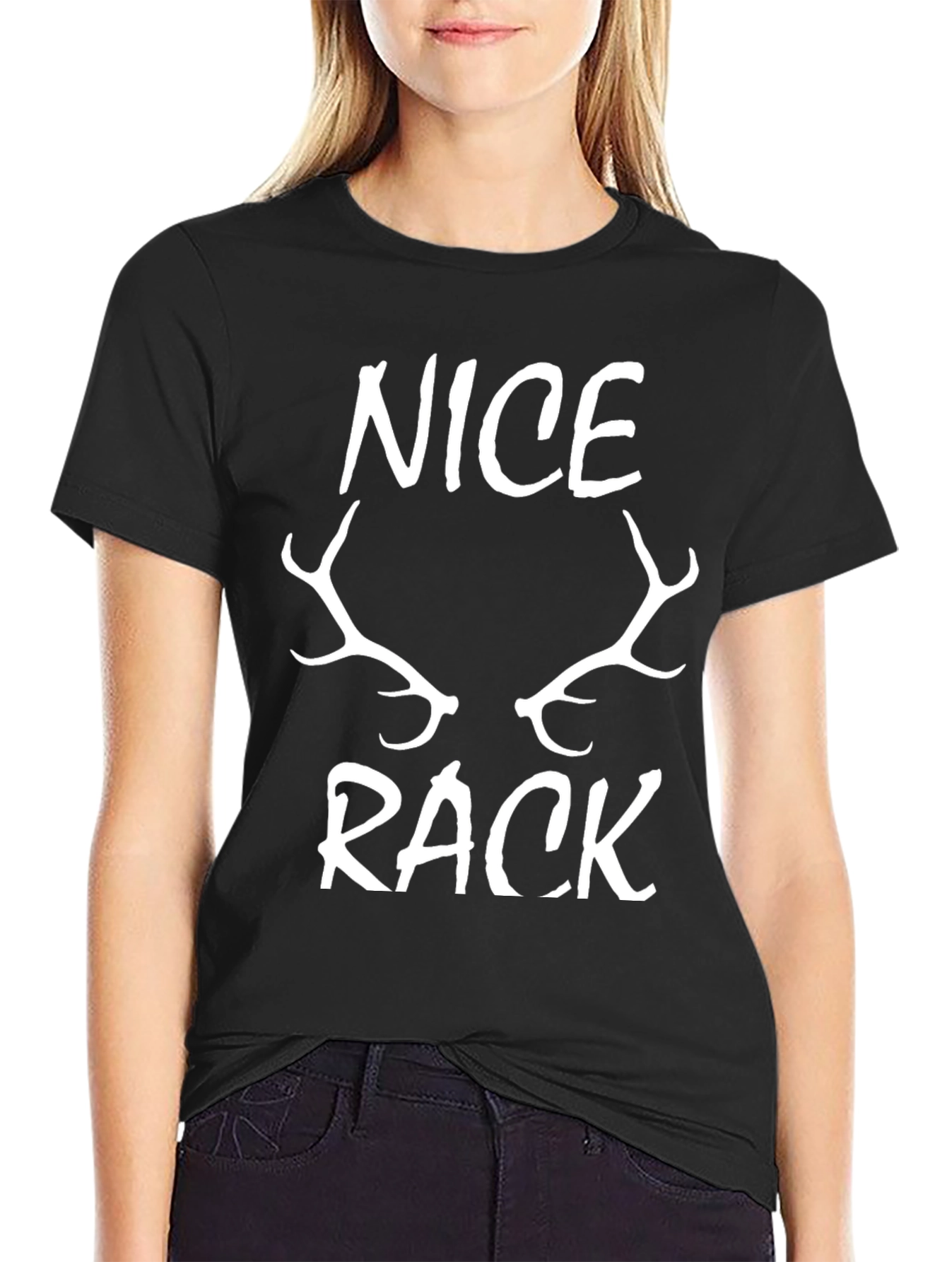 Nice Rack Antler Graphic Tee