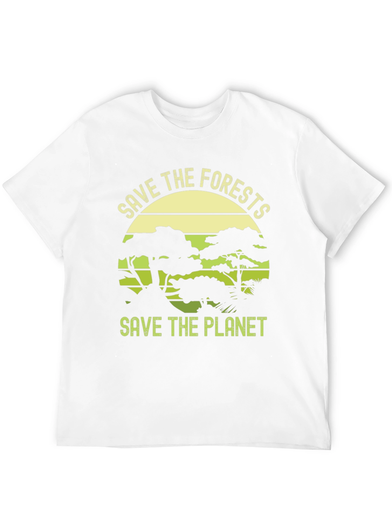 Eco-Friendly Save The Planet Graphic Tee