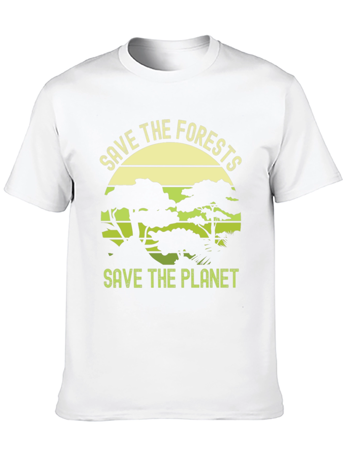 Eco-Friendly Save The Planet Graphic Tee