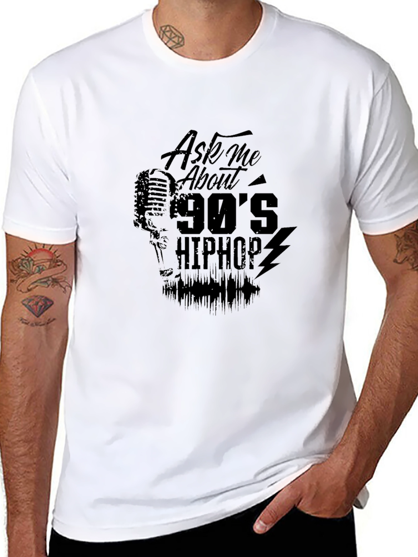 90s Hip Hop Ask Me About Tee